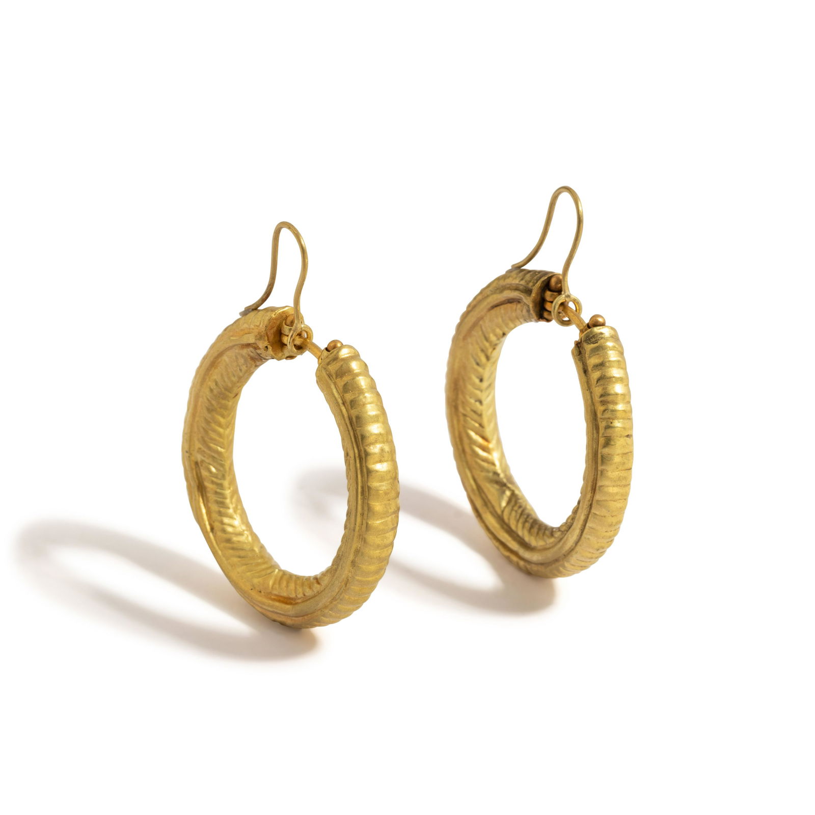 A Pair of Roman Gold Earrings (1 of 2)