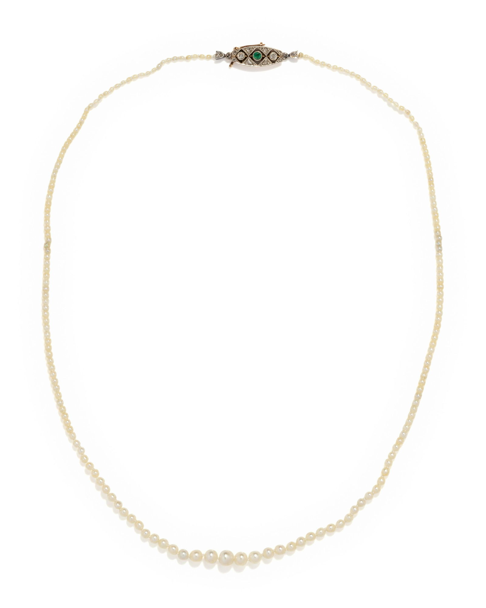 ANTIQUE, NATURAL PEARL NECKLACE (1 of 5)