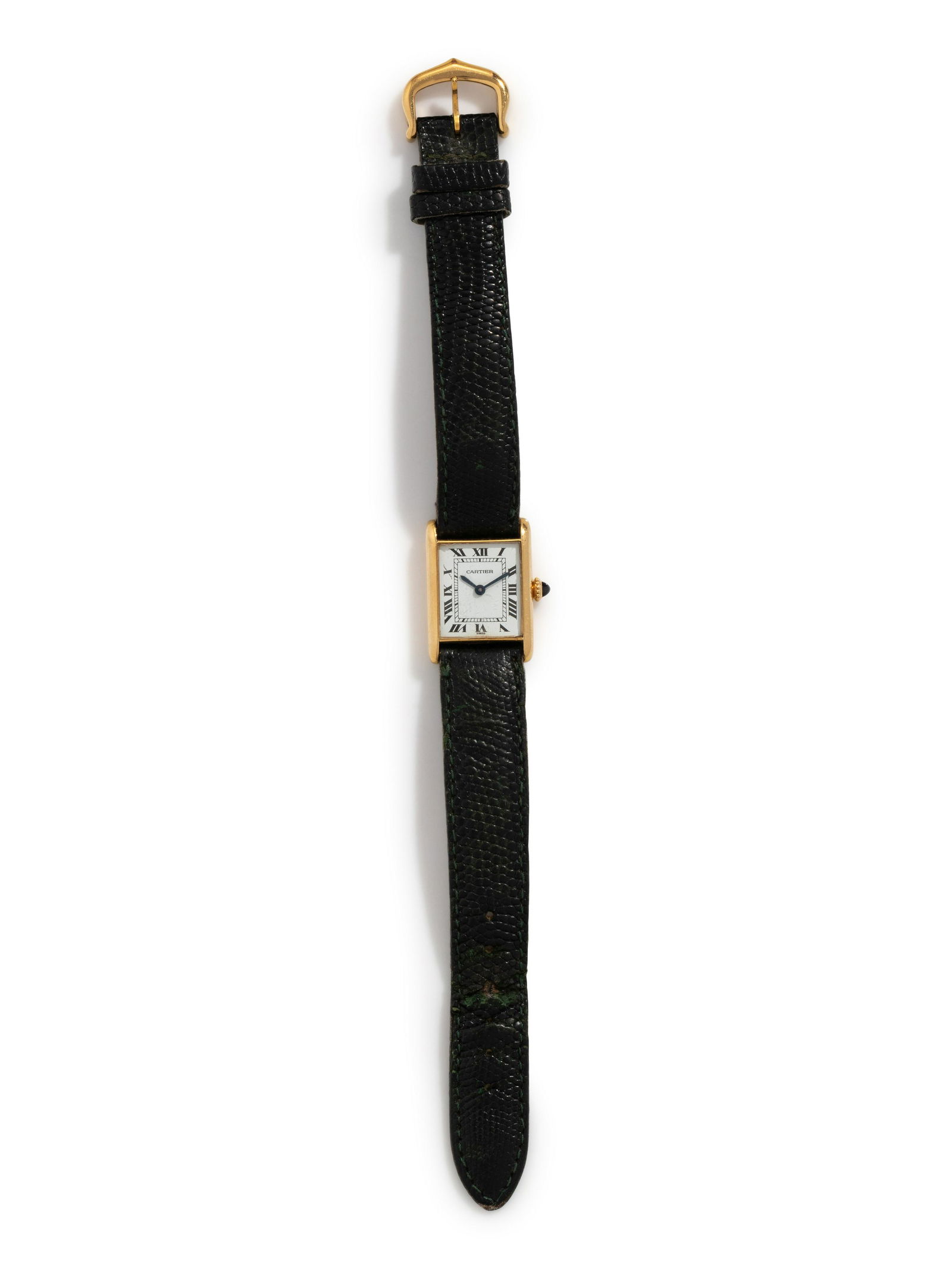 CARTIER, 18K YELLOW GOLD 'TANK' WATCH (1 of 3)