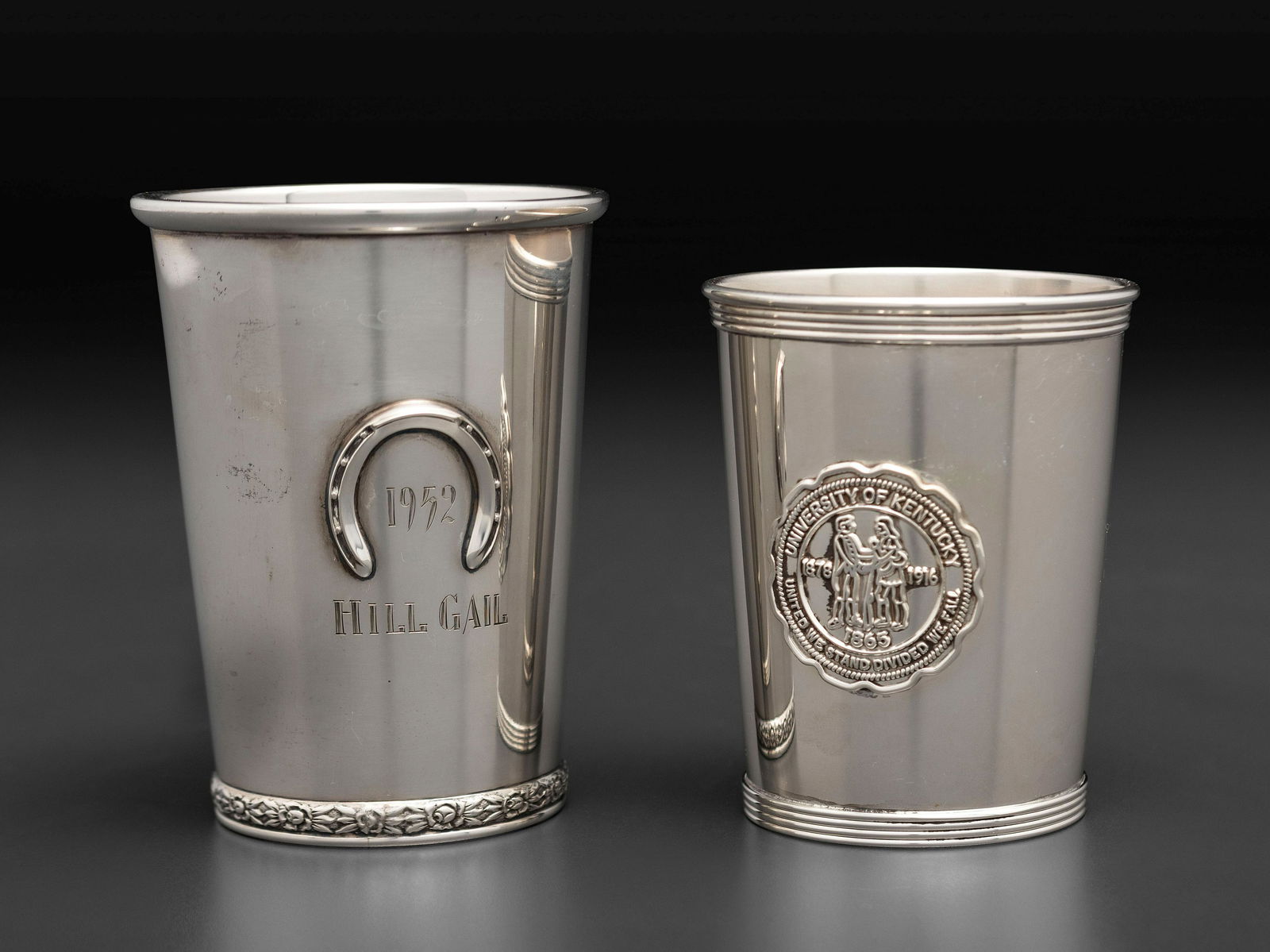 Two American Silver Commemorative Julep Cups (1 of 4)