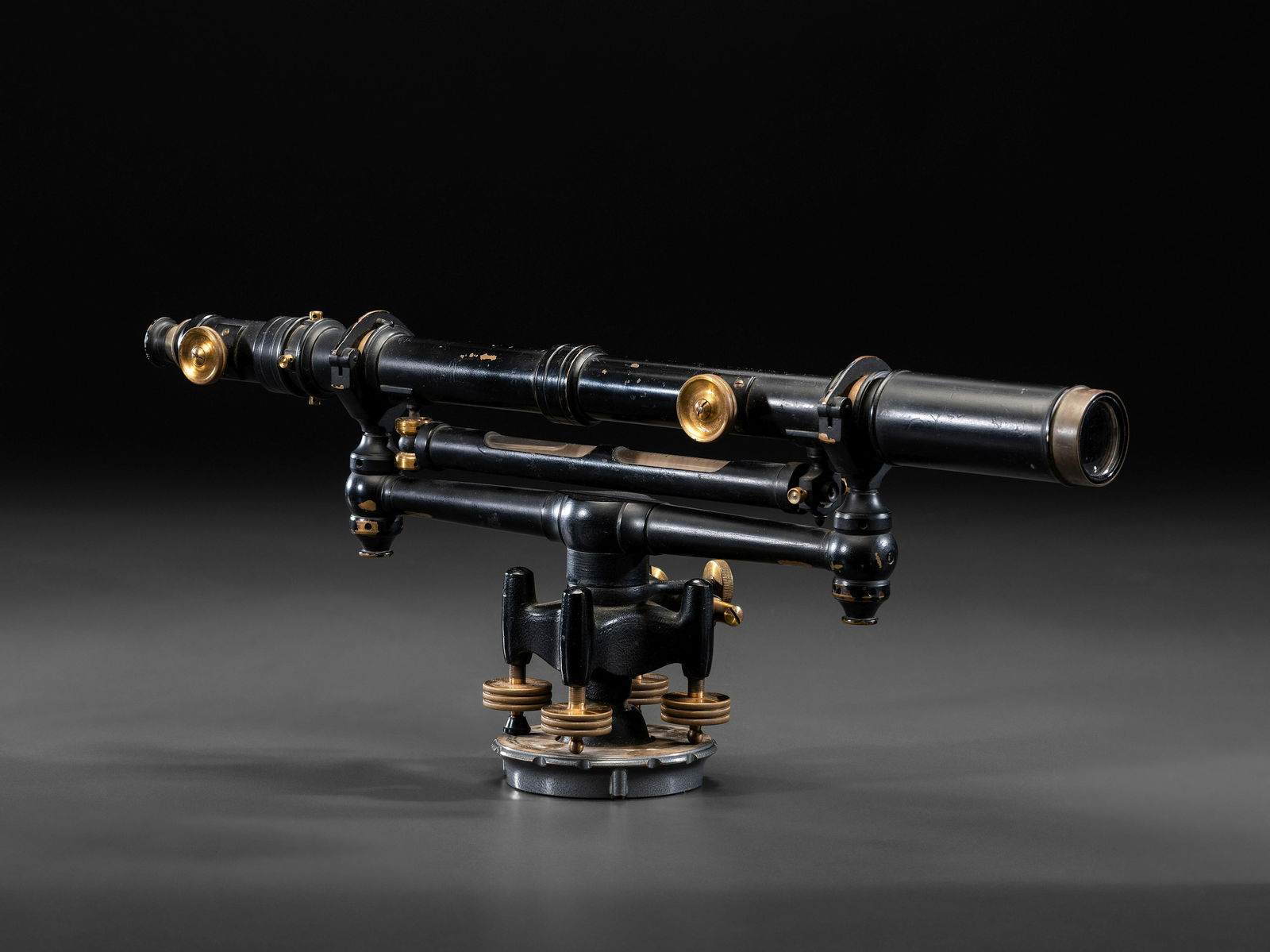 A W. and L.E. Gurley Surveyor's Transit Level (1 of 5)