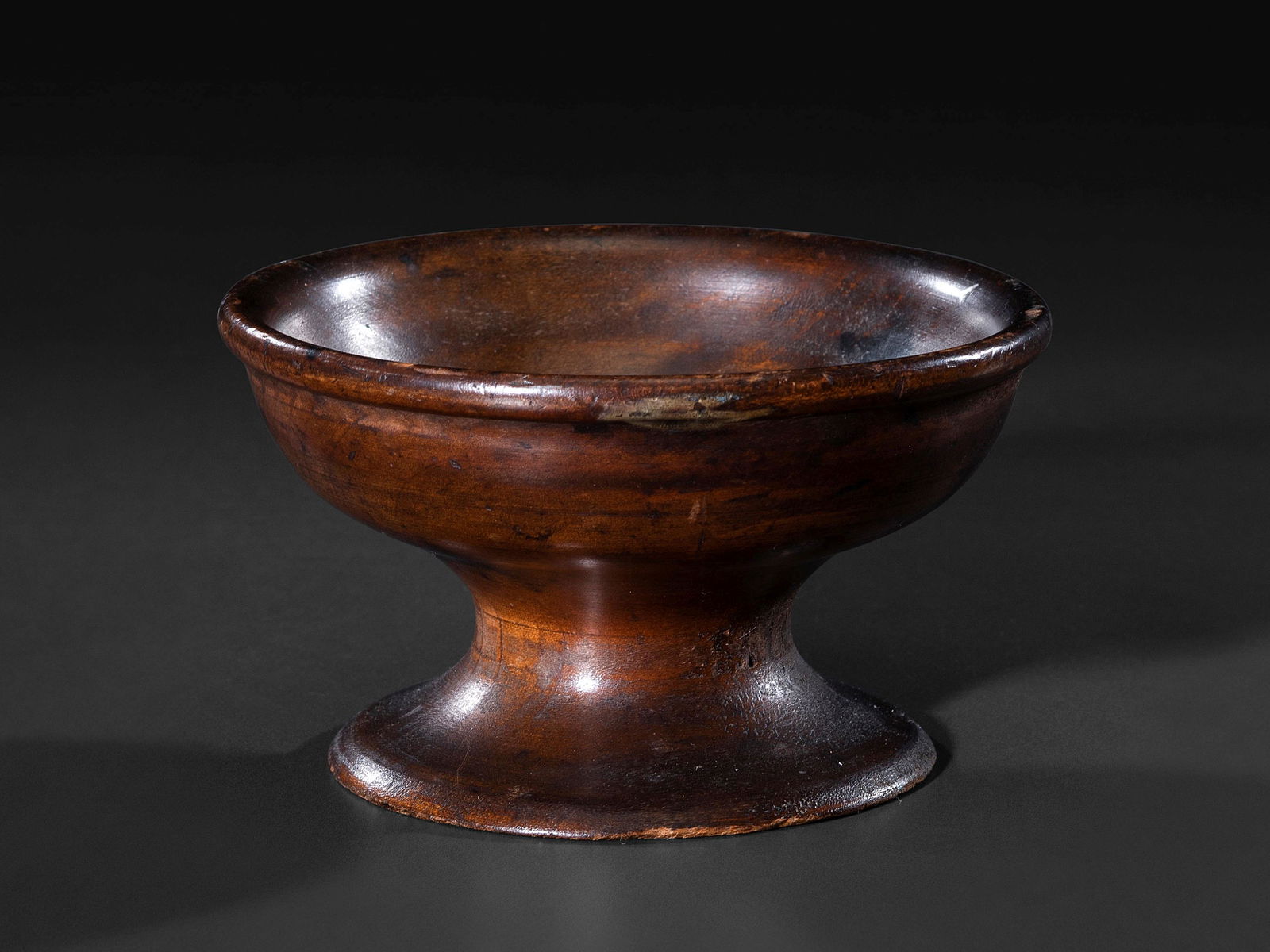 A Maple Treenware Master Salt (1 of 3)