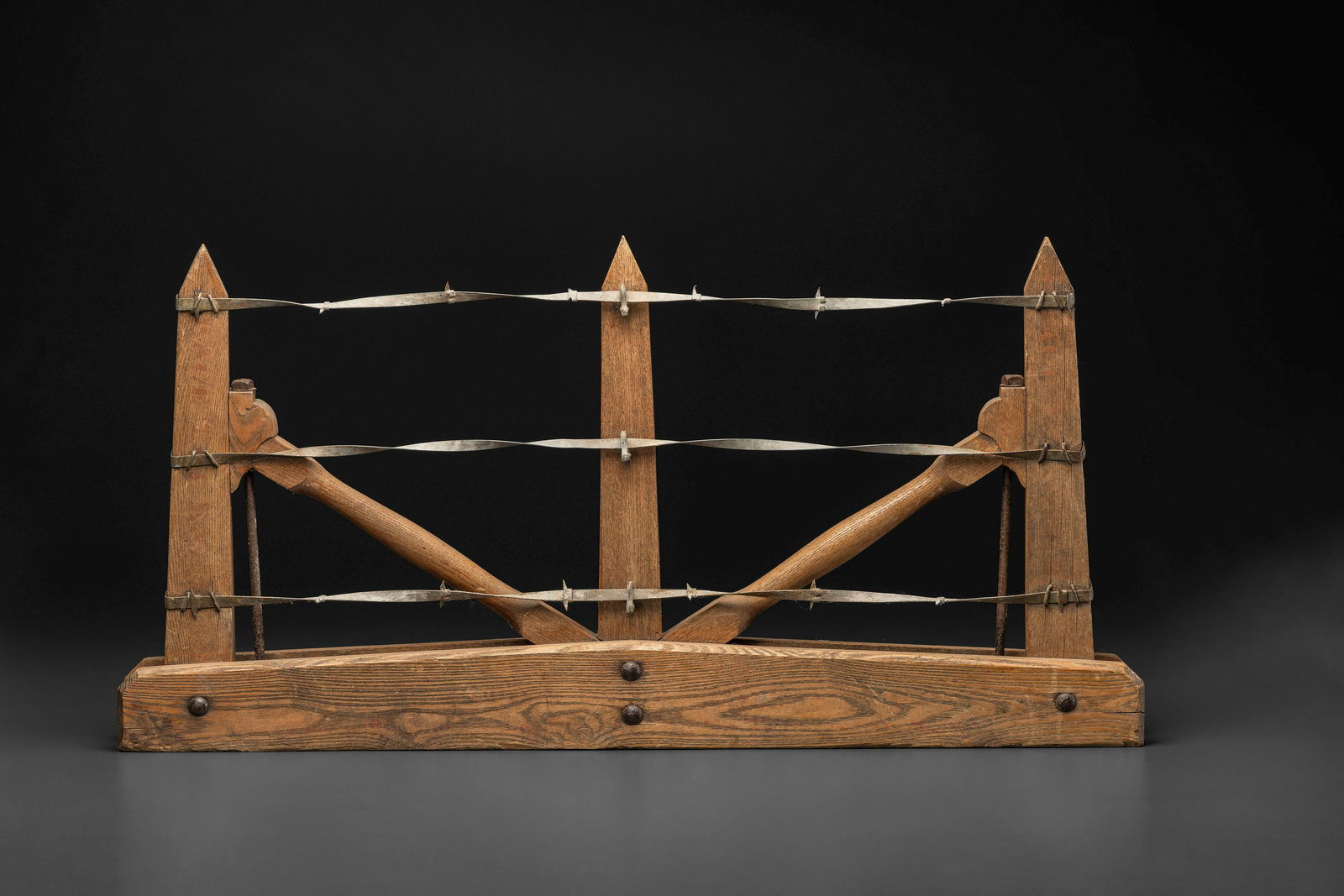 A Salesman Sample Barbed Wire Fence (1 of 1)