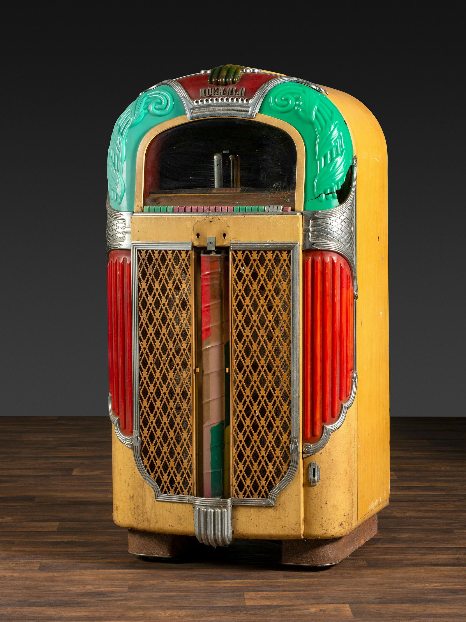 A Rock-ola 'Magic-Glo' Jukebox, Model 1428 (1 of 7)