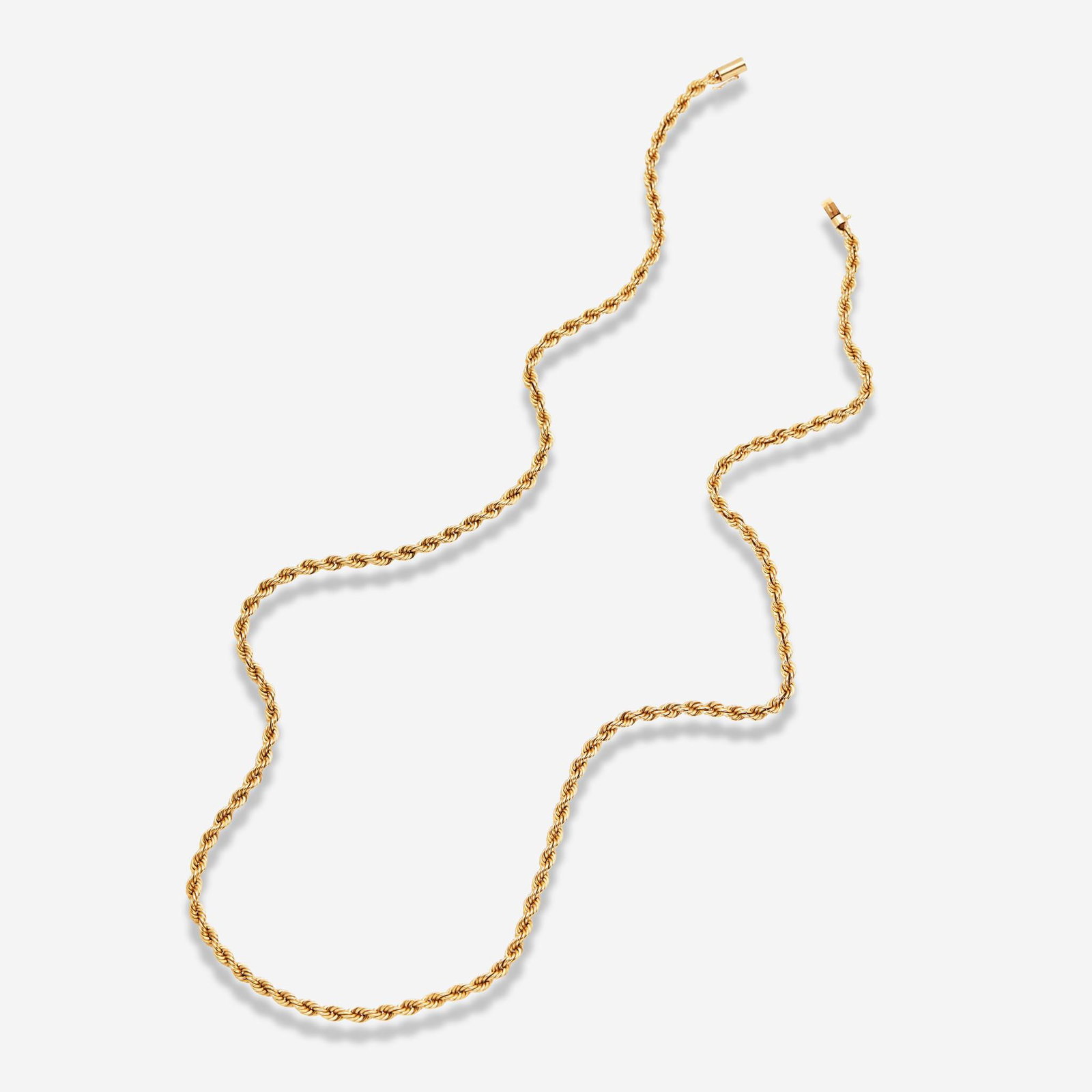 A 14K Yellow Gold Rope Chain (1 of 2)