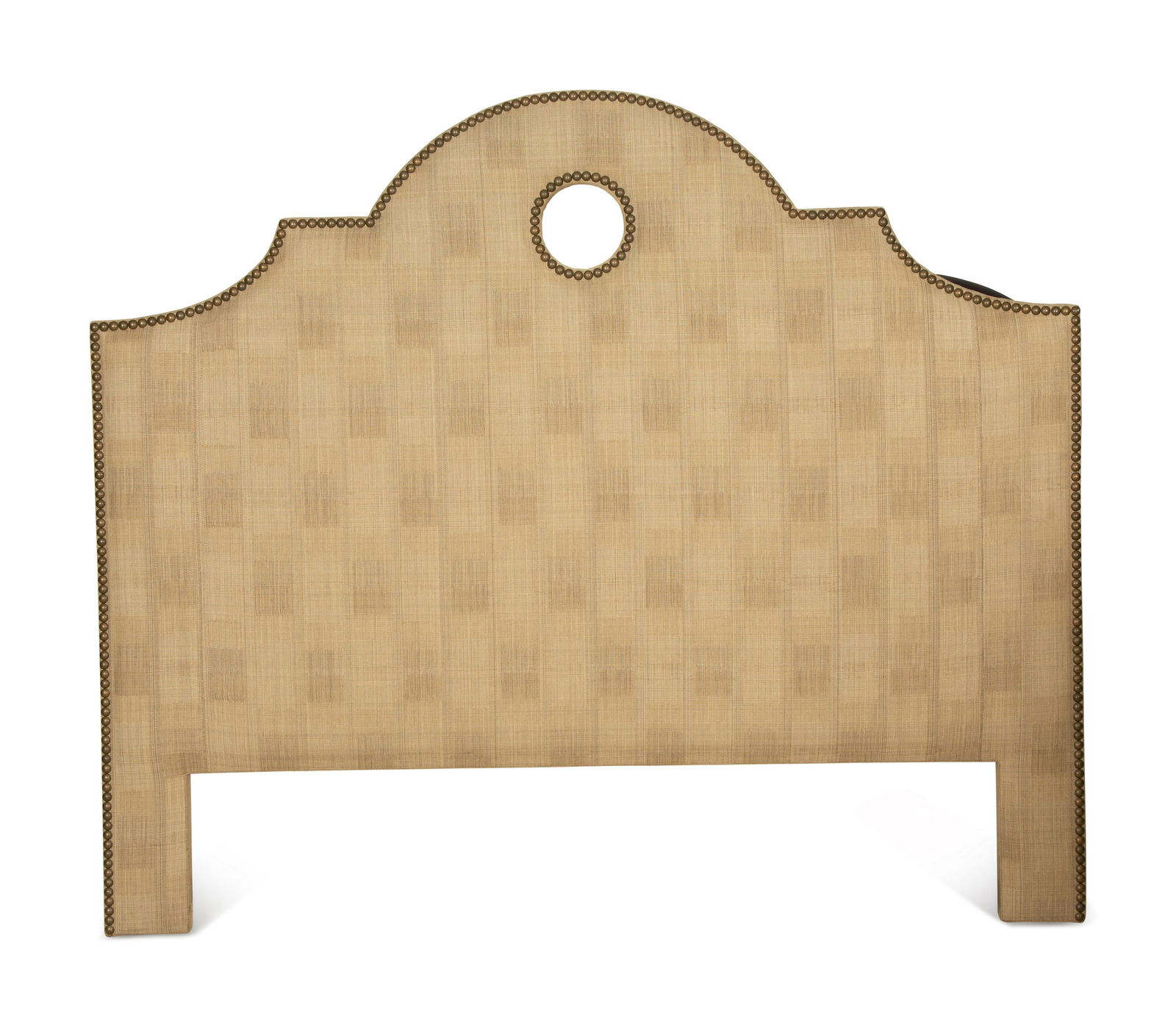A Shaped Upholstered Headboard for a Queen Size Bed (1 of 5)