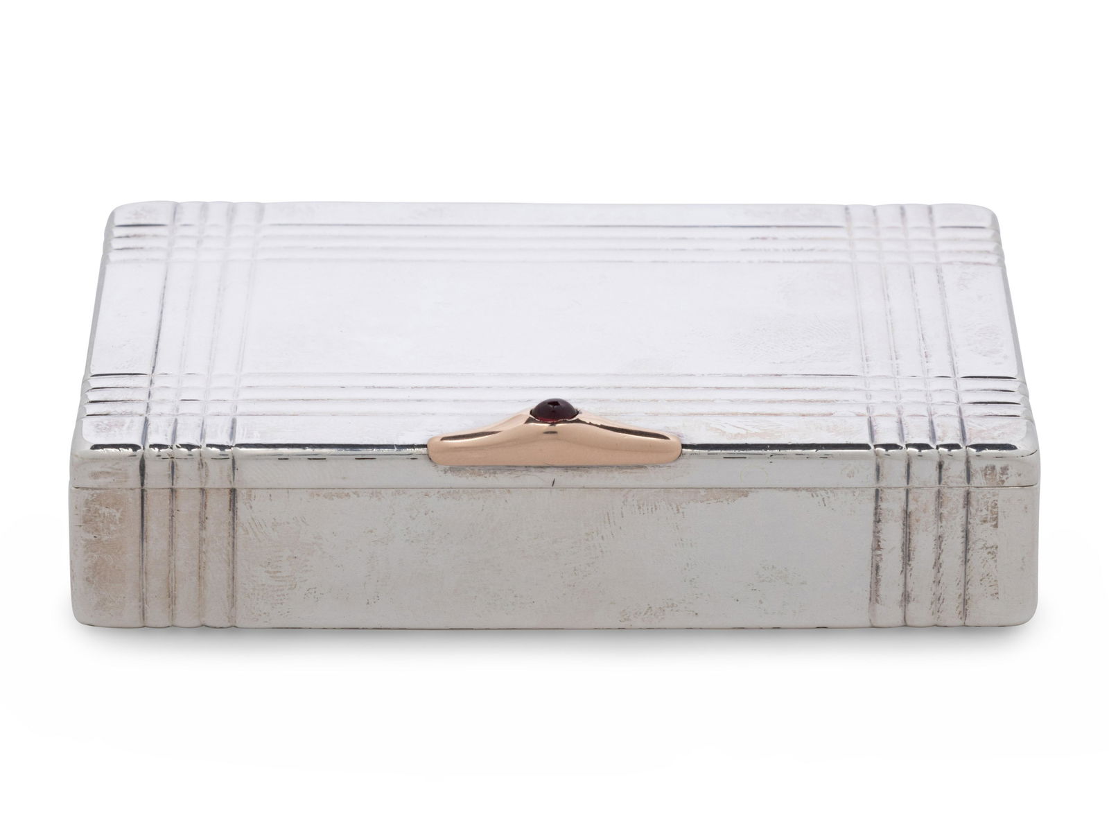 A Russian Silver Snuff Box (1 of 5)