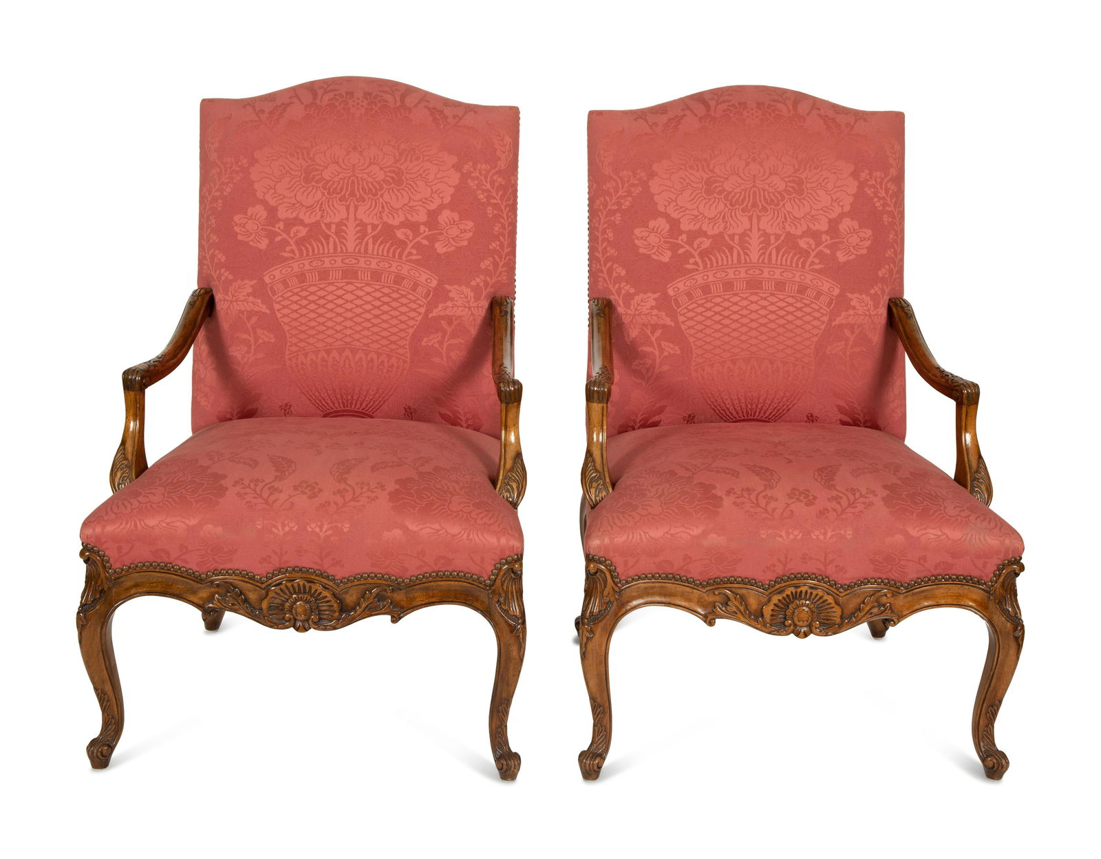 A Pair of Regence Style Carved Beechwood Fauteuils (1 of 4)