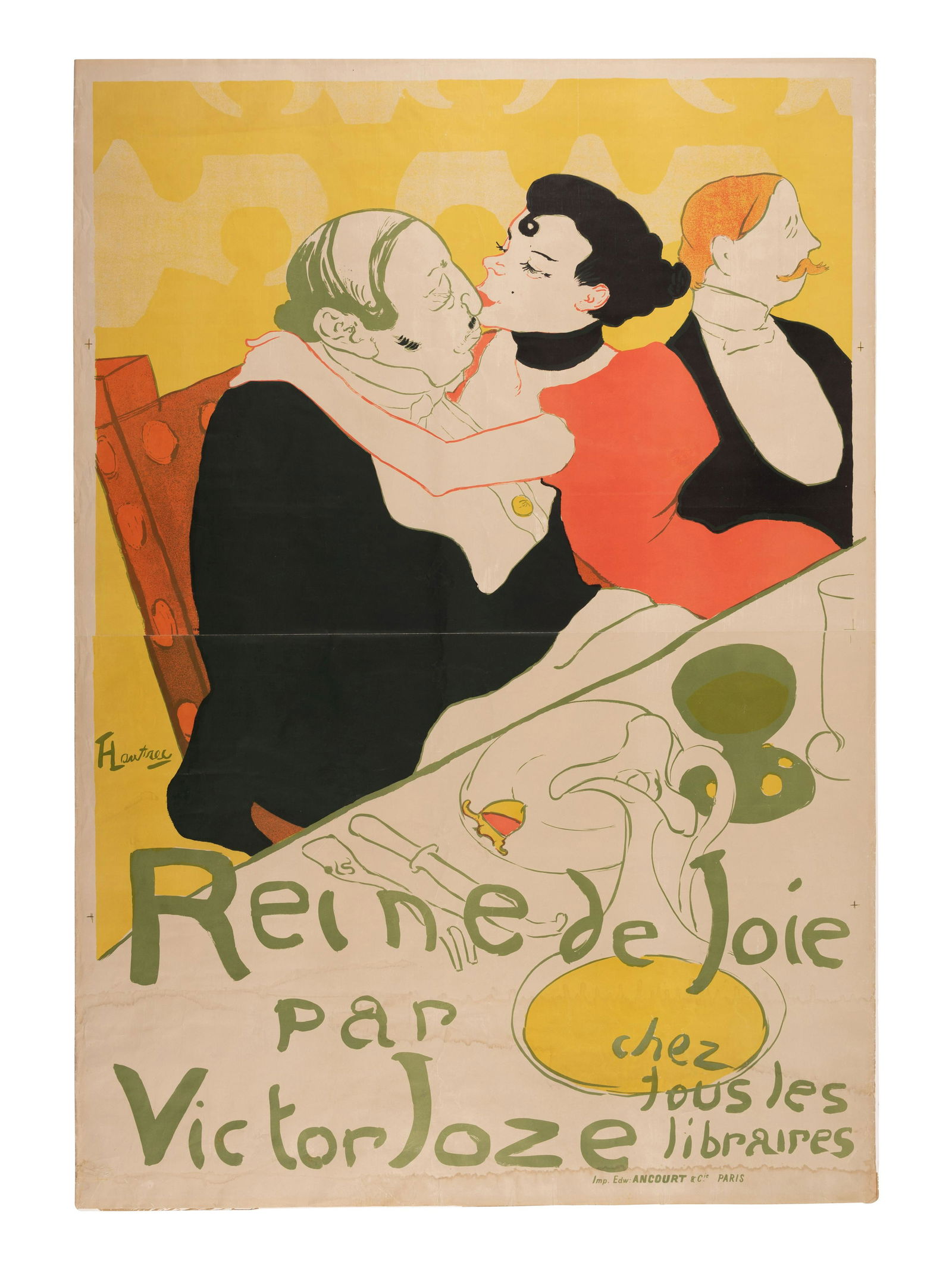 After Henri de Toulouse-Lautrec (French, 1864-1901)  Reine de Joie , 1892 (1 of 3)