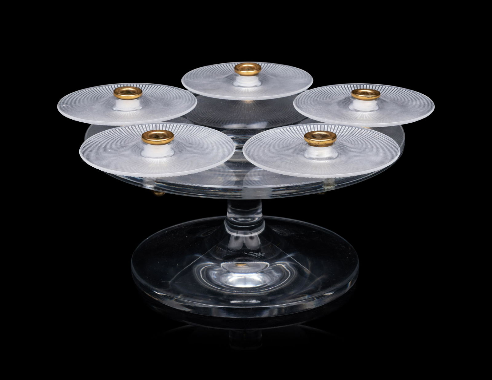 A Lalique Sophia Candelabrum (1 of 5)