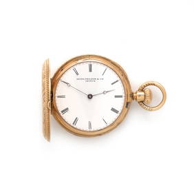 PATEK PHILIPPE, 18K YELLOW GOLD HUNTER CASE POCKET WATCH (1 of 3)