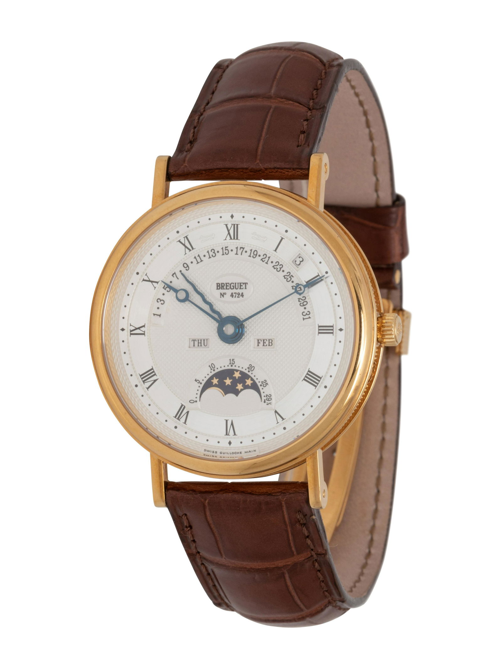 BREGUET, REF. 3787 18K YELLOW GOLD PERPETUAL CALENDAR 'SERPENTINE' WATCH (1 of 2)