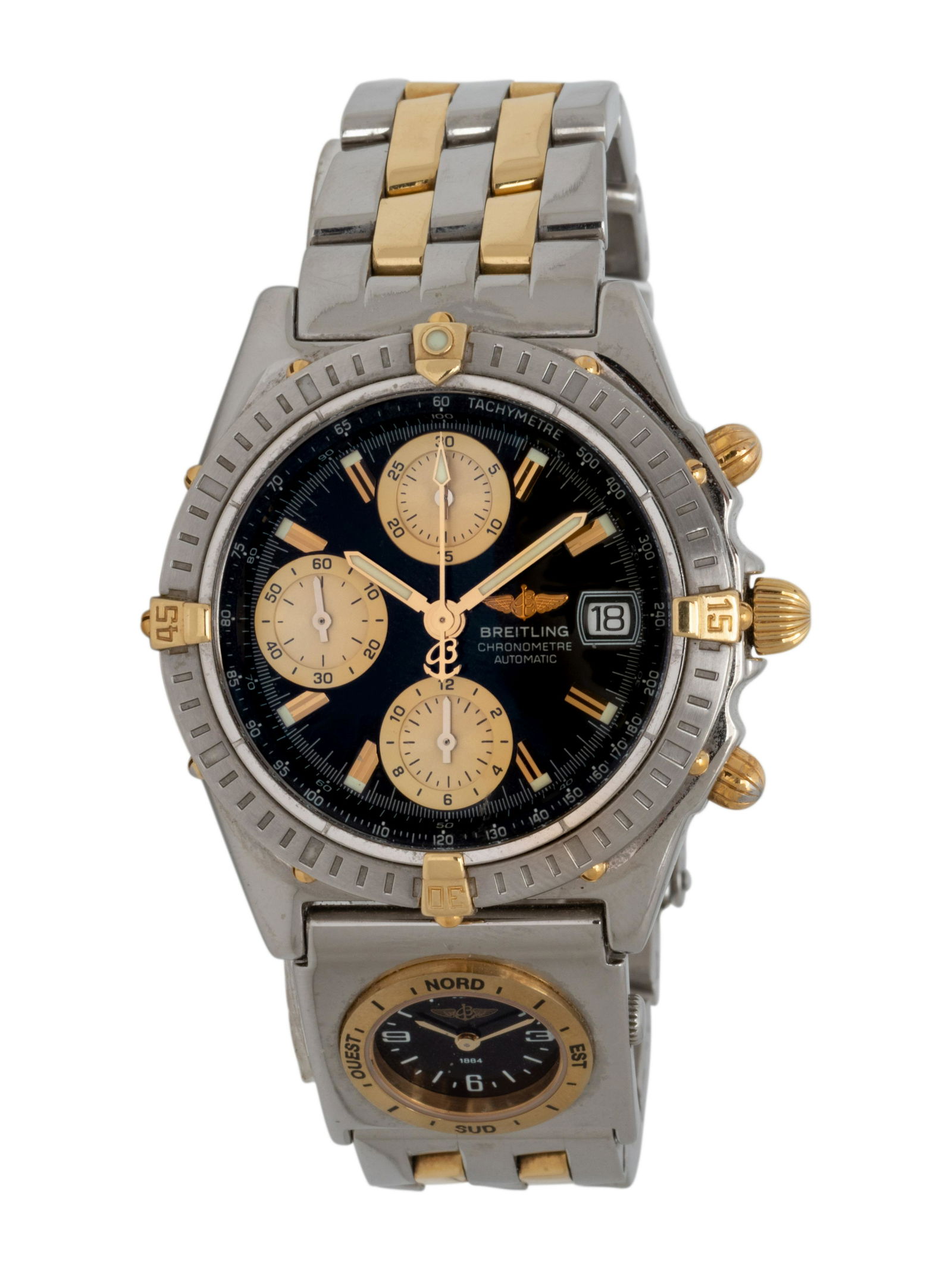 BREITLING, REF. B13352 'CHRONOMAT' CHRONOGRAPH WATCH (1 of 2)