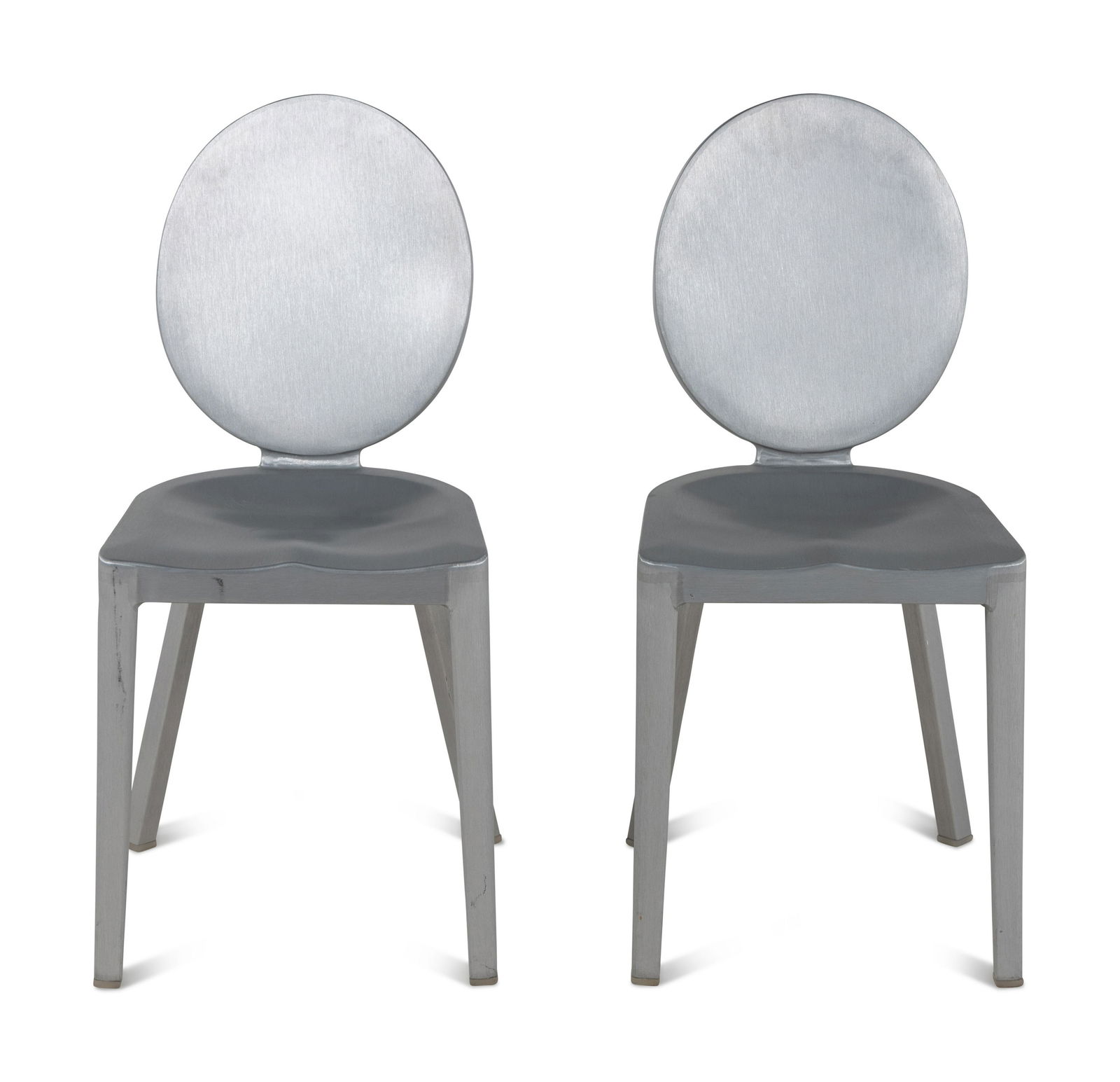 A Pair of Philippe Starck Kong Aluminum Side Chairs (1 of 8)