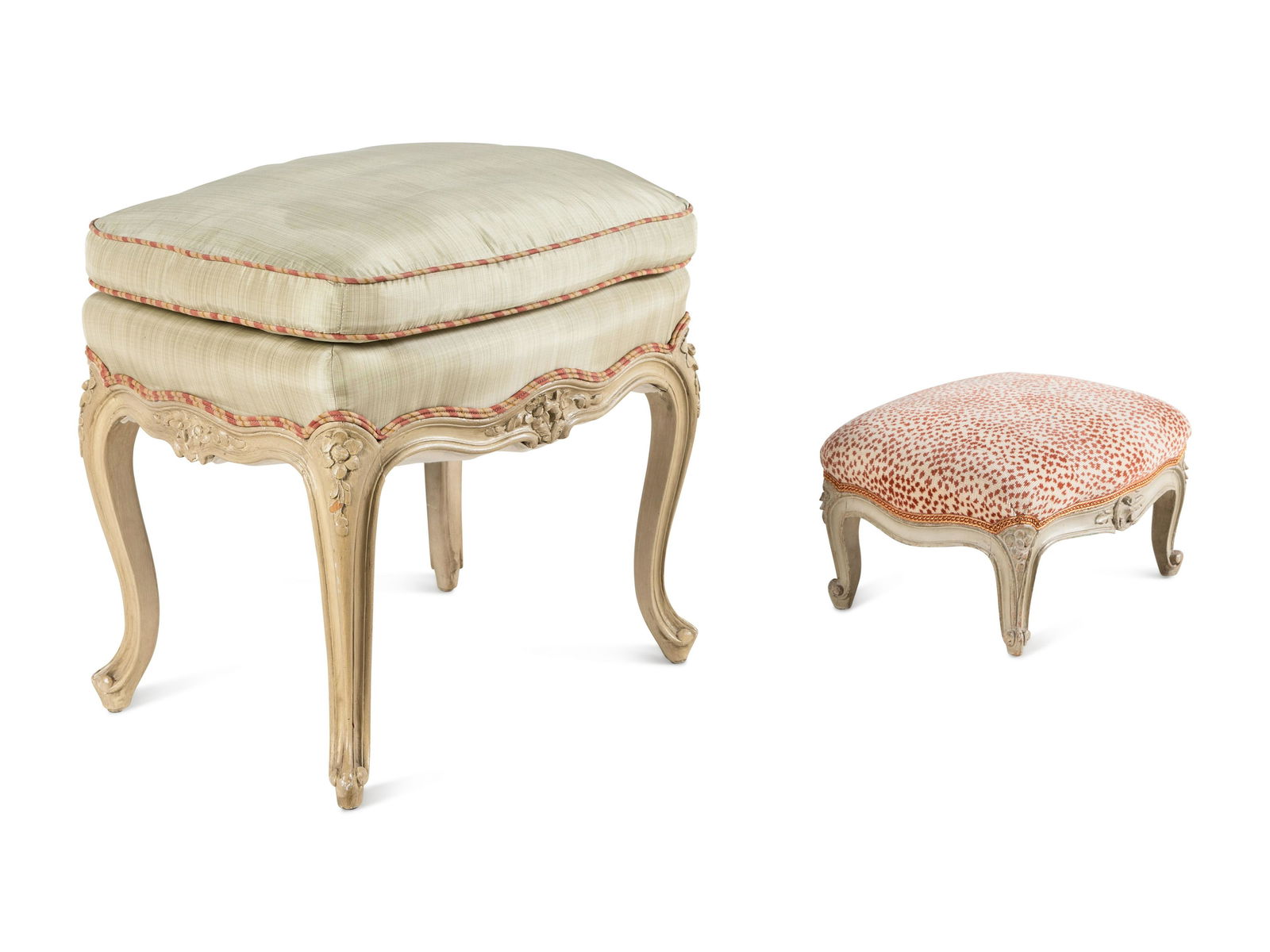 Two Louis XV Painted Tabourets (1 of 3)