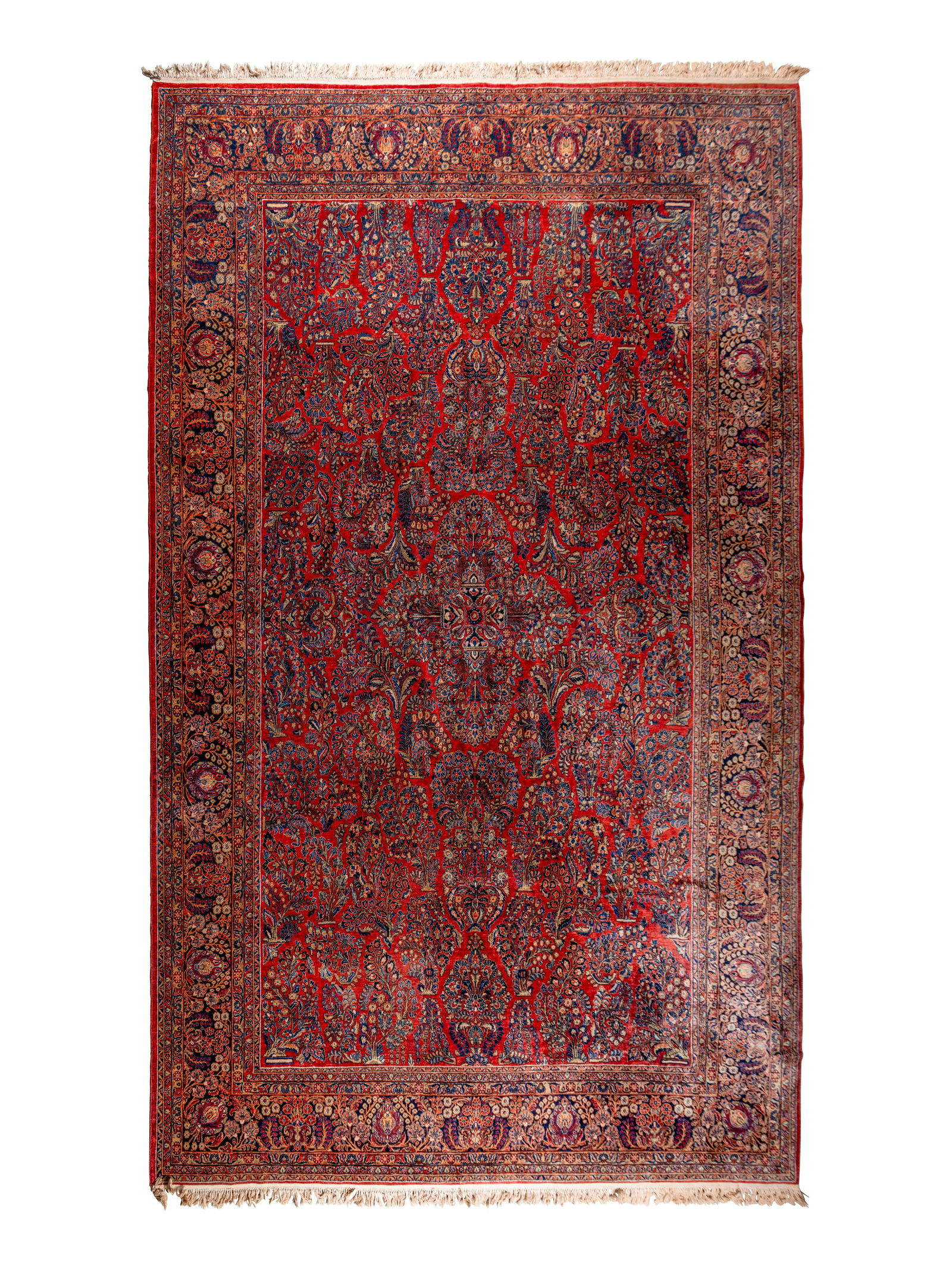 A Sarouk Wool Rug (1 of 3)