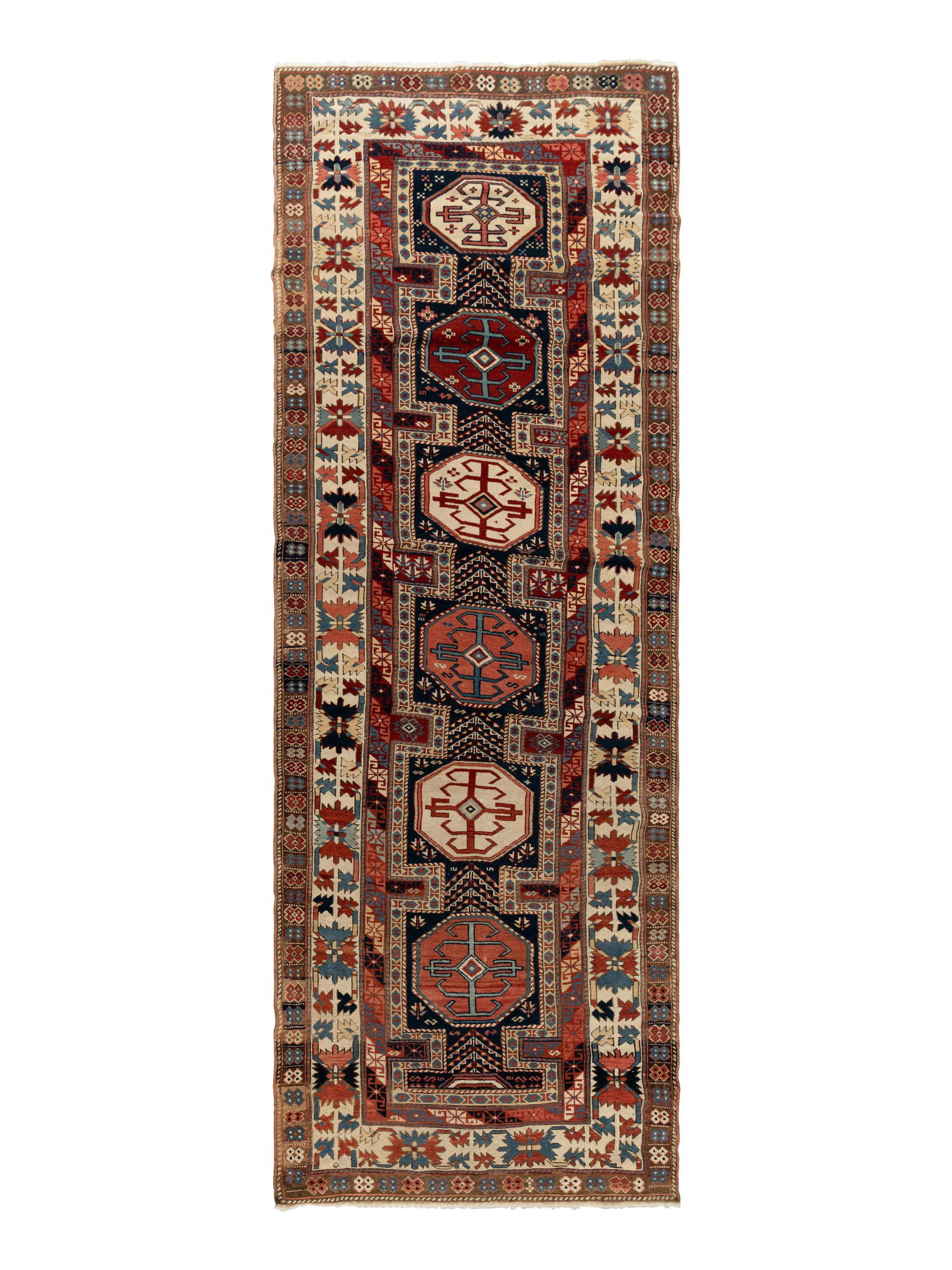 A Kuba Wool Rug (1 of 2)