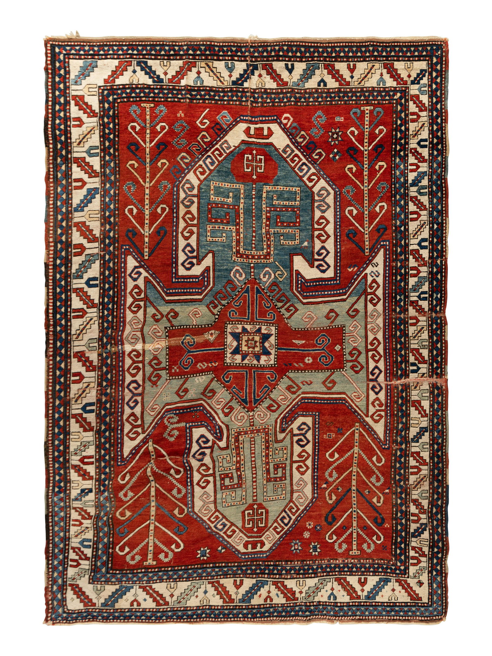 A Sevan Kazak Wool Rug (1 of 3)