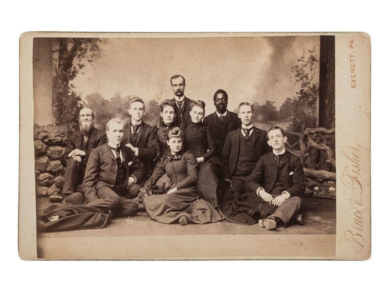 [EARLY PHOTOGRAPHY]. Large group of portrait photography, incl. CDVs, cabinet cards, & RPPCs. : [EARLY PHOTOGRAPHY]. Large group of portrait photography, incl. CDVs, cabinet cards, & RPPCs. The lot is comprised of the following photographs, including both formal portraits and informal 