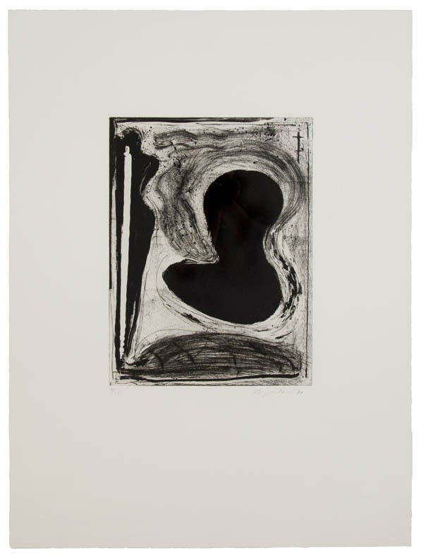 Bryan Hunt, (American, b. 1947), Untitled: Bryan Hunt (American, b. 1947) Untitled etching edition 3/25, signed Bryan Hunt (lower right) 14 1/2 x 11 1/2 inches. Property from the Estate of Tom G. and Mary Jane McClain, Phoenix