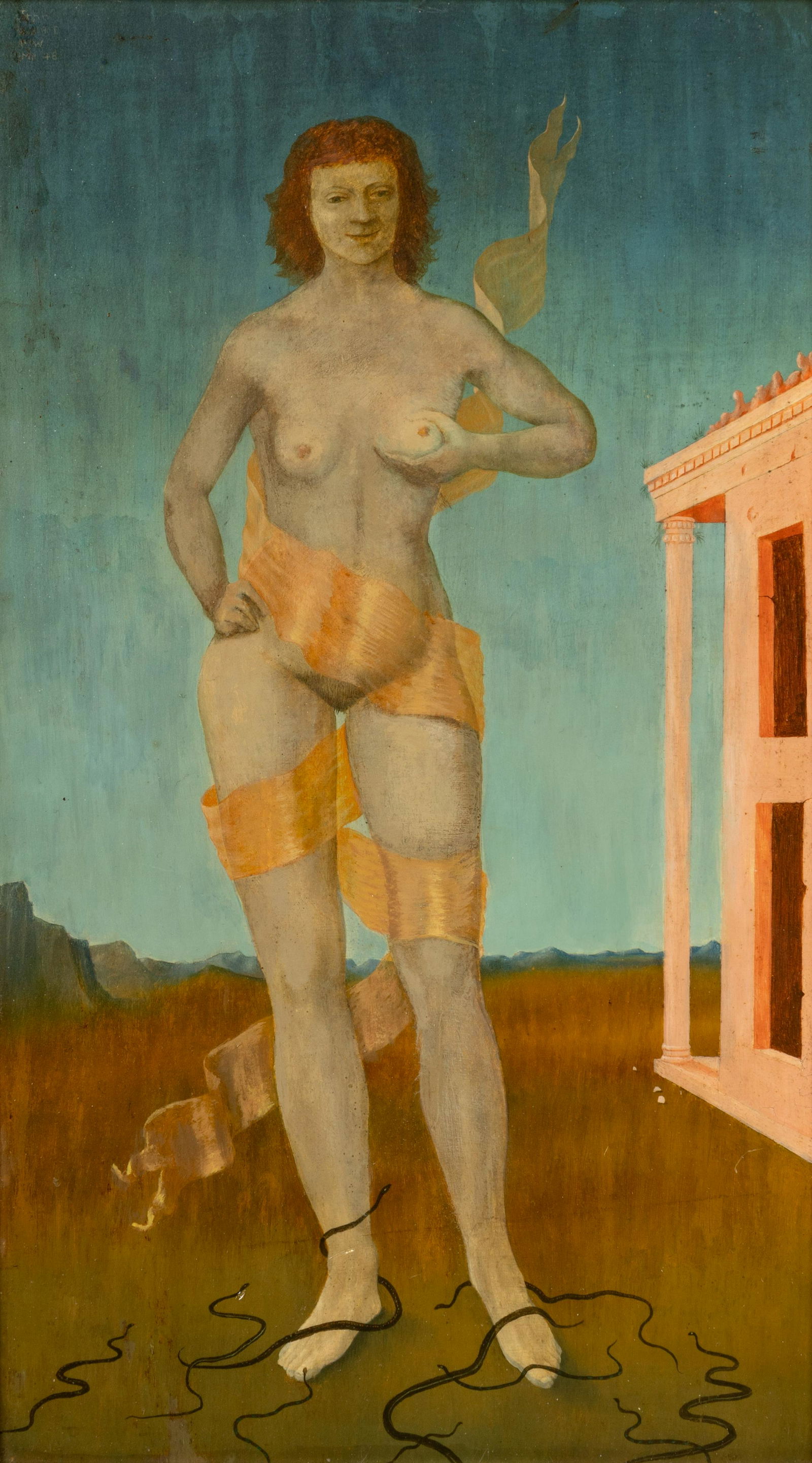 John Wilde (American, 1919-2006) Woman and Snakes, 1948 (1 of 5)