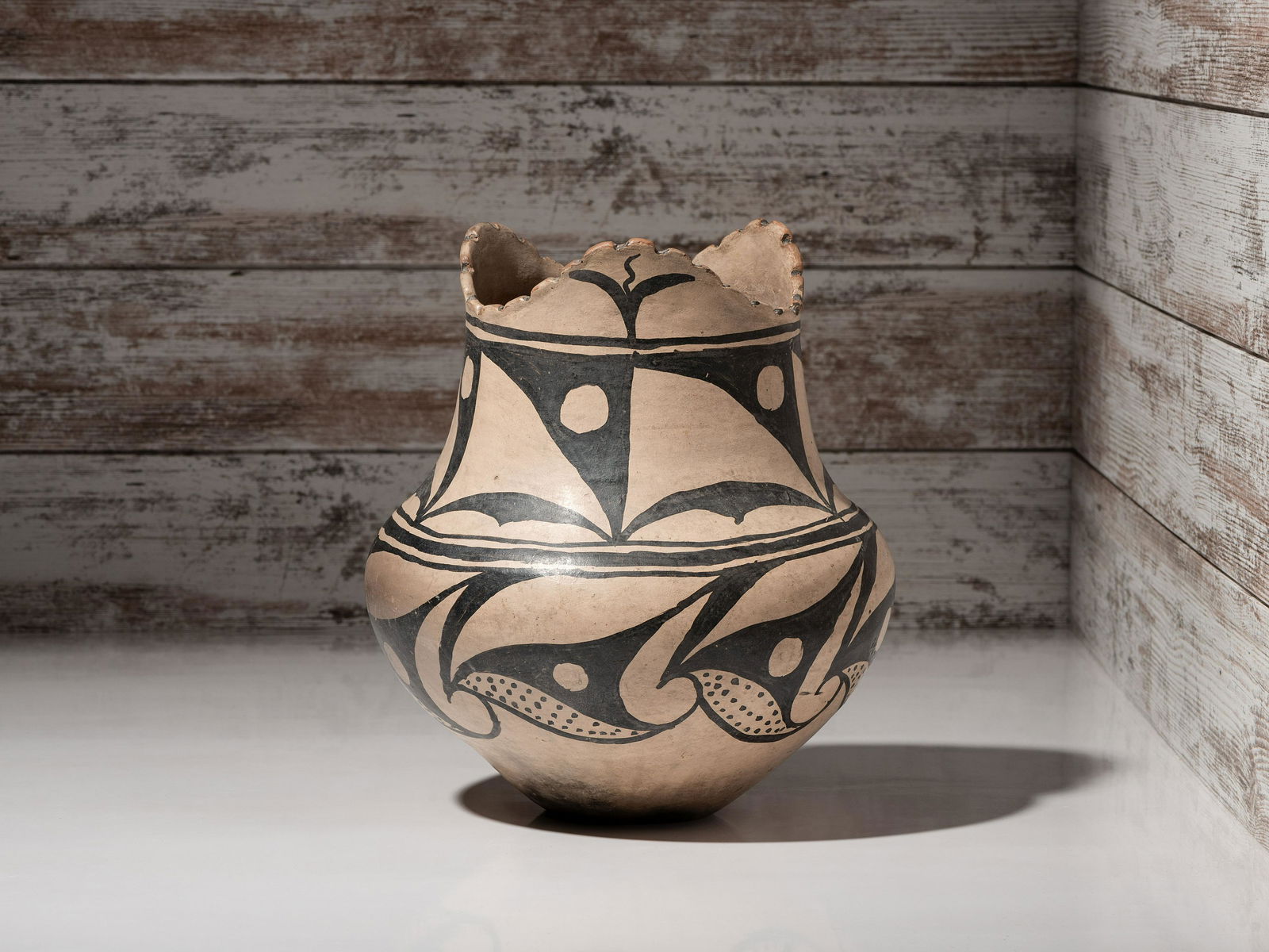 San Ildefonso Pottery Jar (1 of 6)