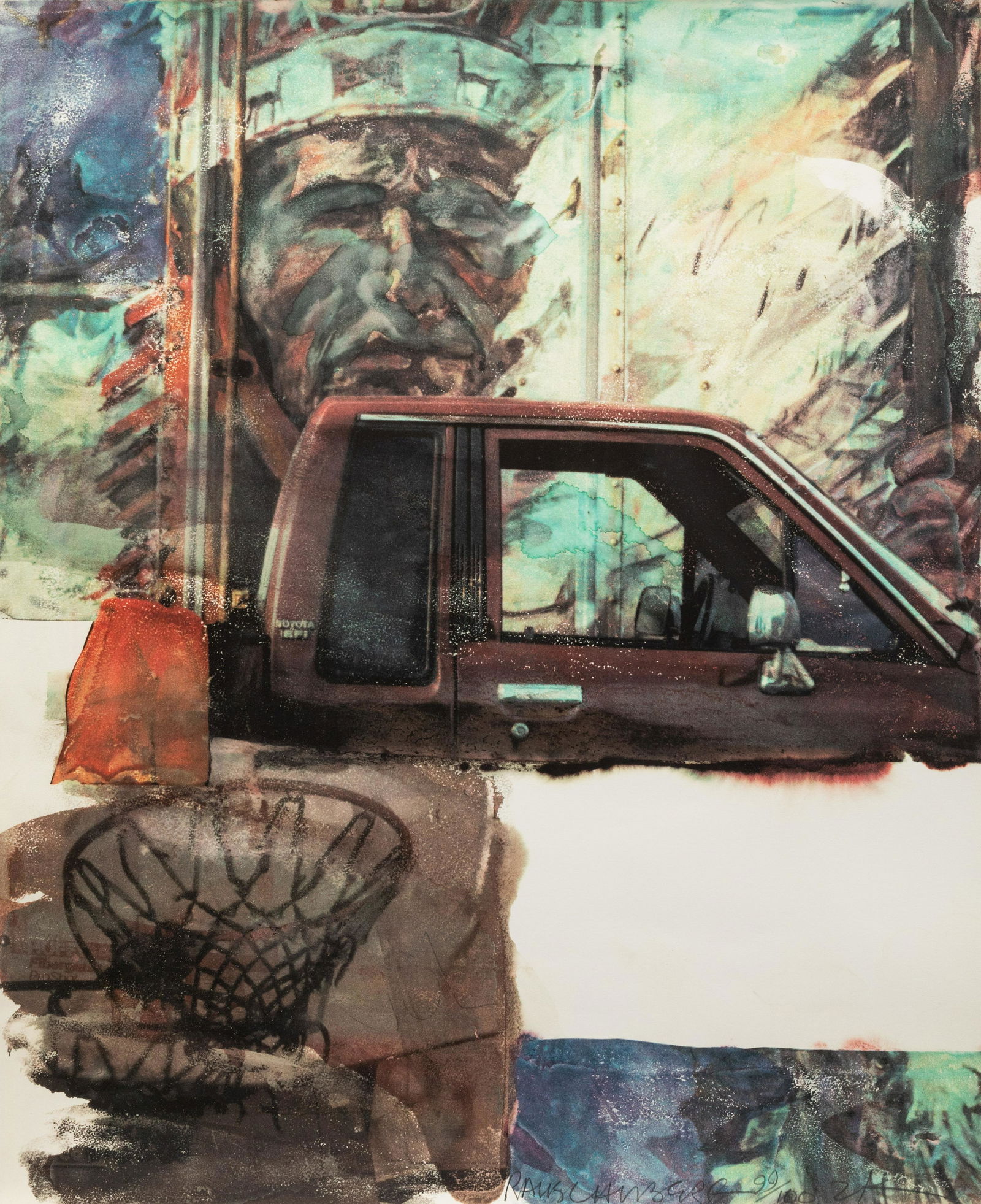 Robert Rauschenberg (American, 1925-2008) Untitled, 2000 (1 of 5)