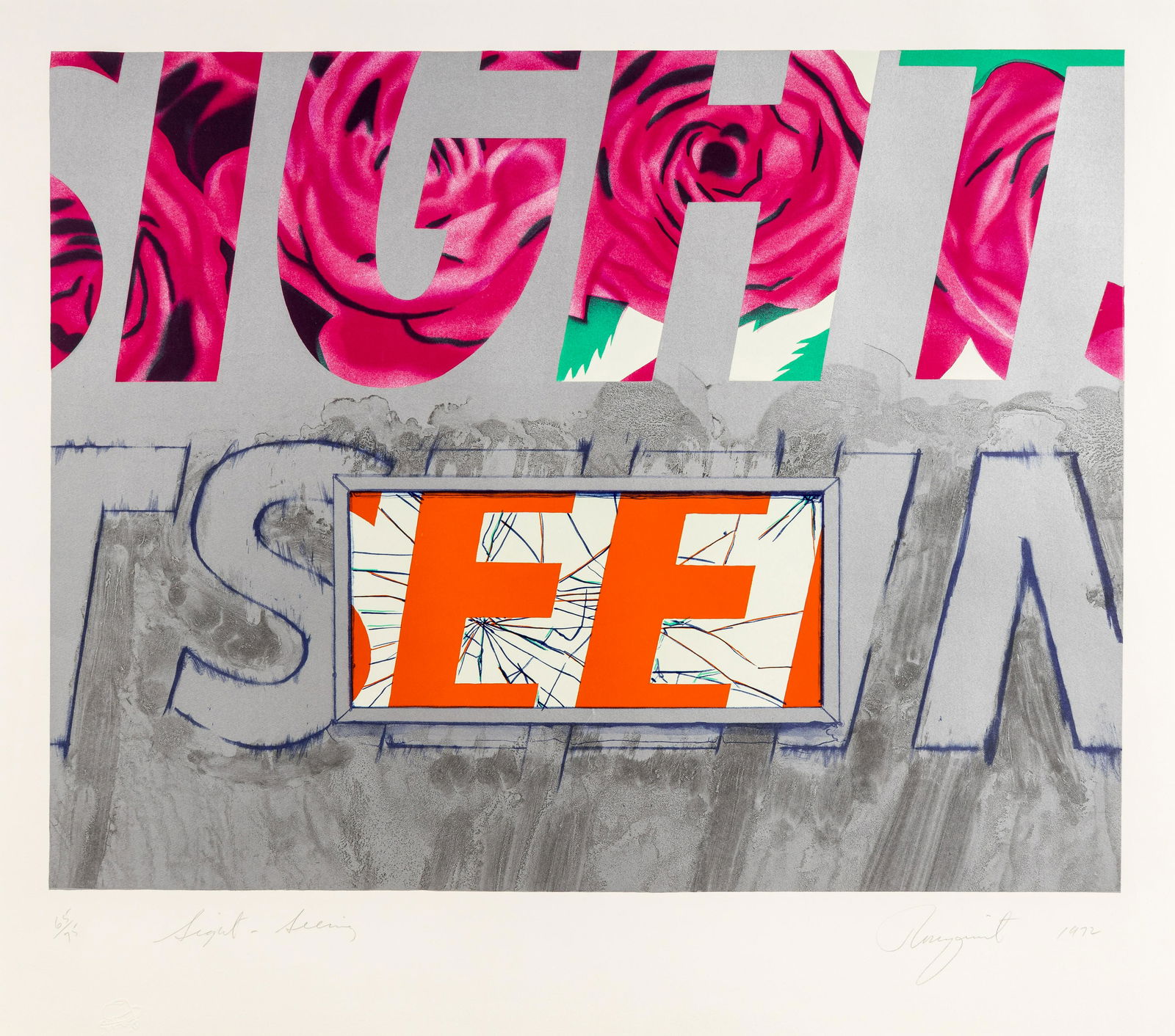 James Rosenquist (American, 1933–2017) Sight-Seeing, 1972 (1 of 7)