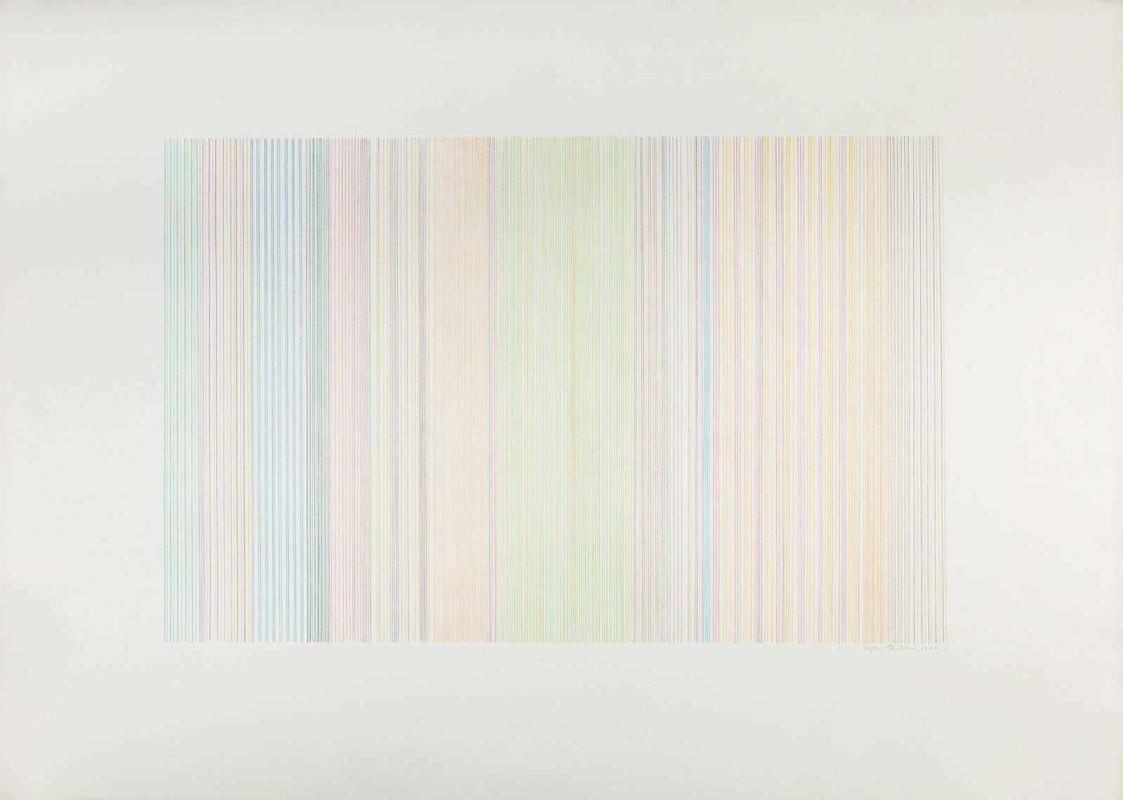 Gene Davis (American, 1920-1985) Albatross, 1973 (1 of 5)