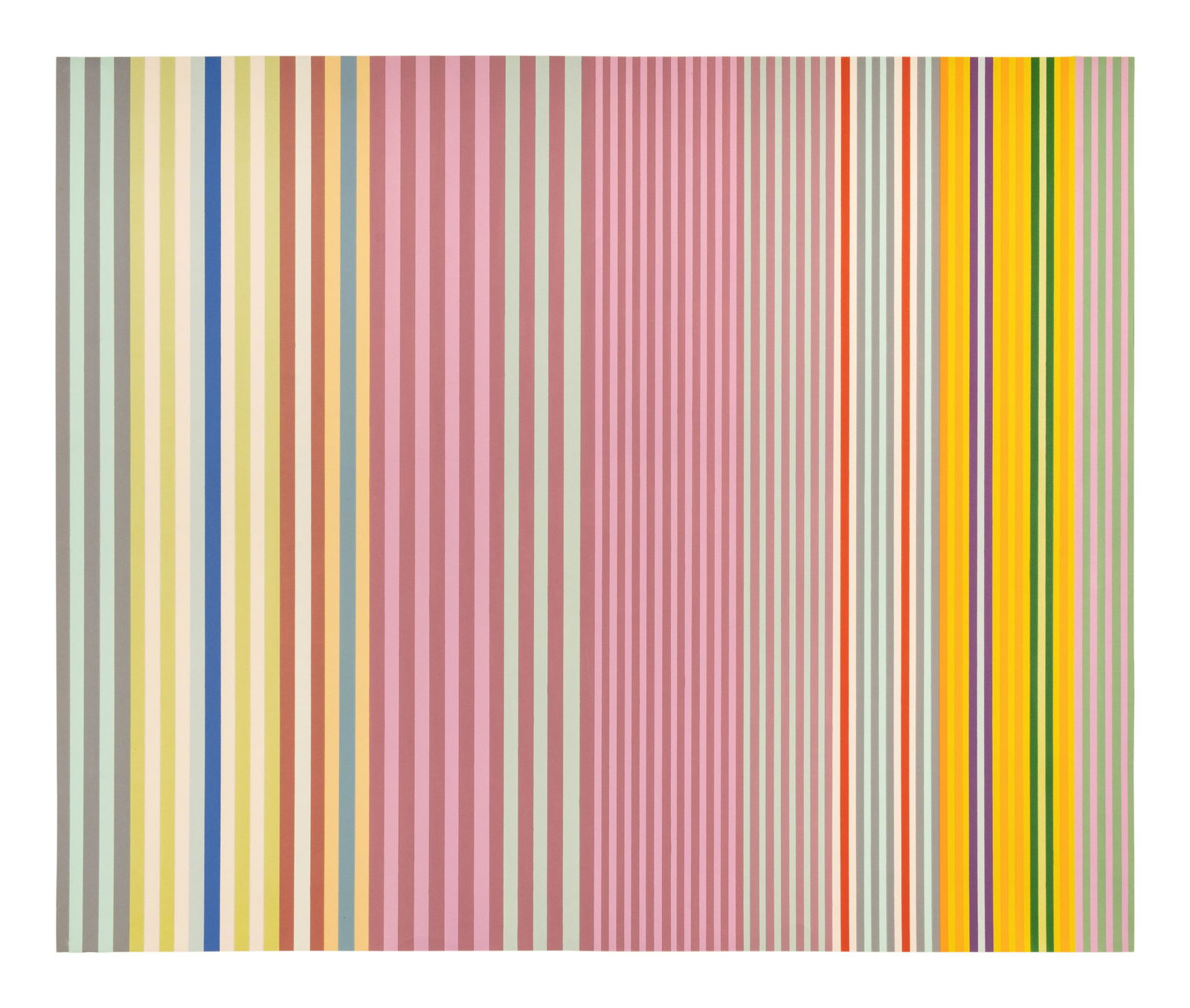 Gene Davis  (American, 1920-1985) Halifax, c. 1975 (1 of 5)