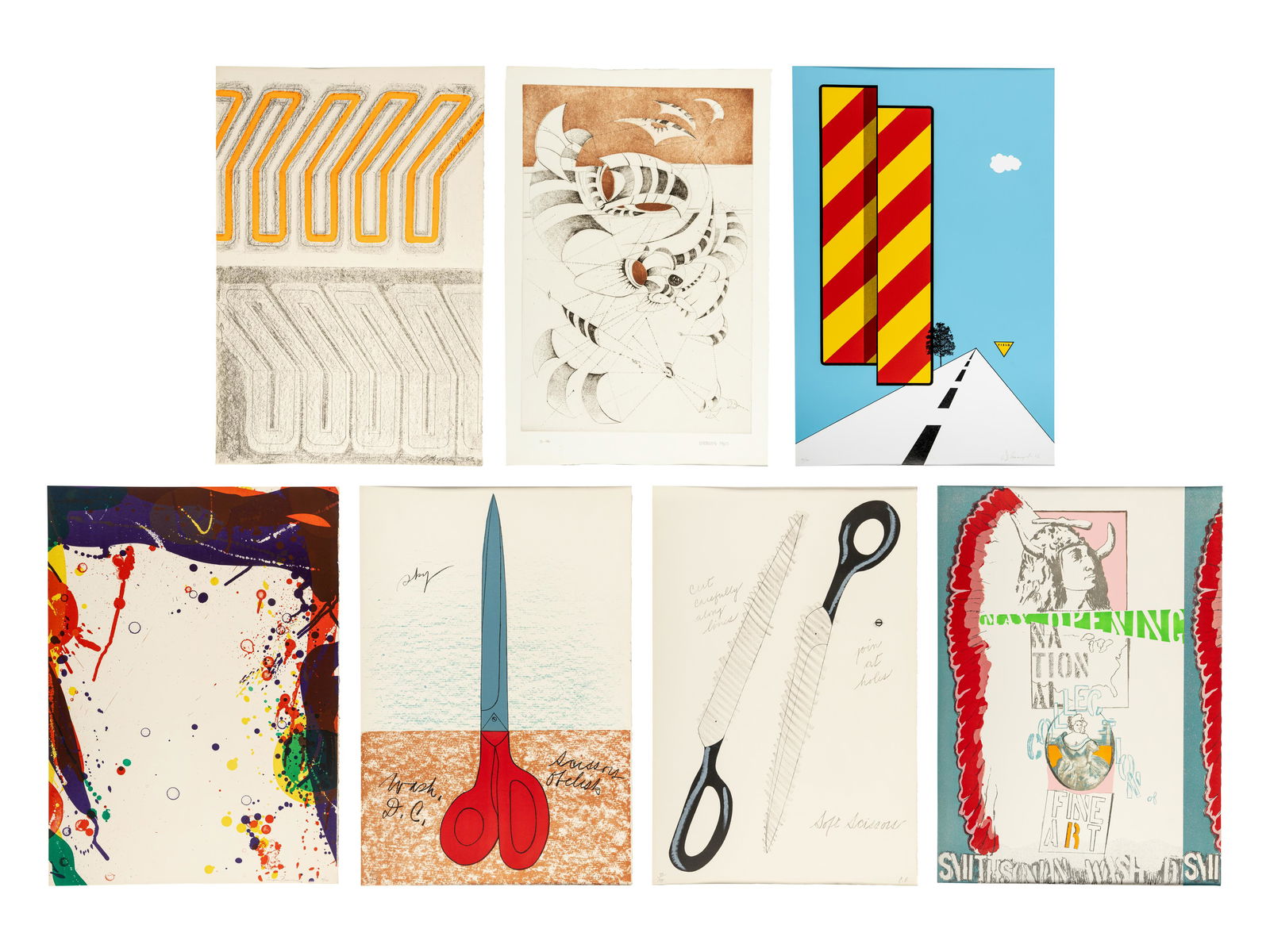 Various Artists (Chryssa, Lee Bontecou, Allan D'Arcangelo, Sam Francis, Claes Oldenburg, and Larry (1 of 20)