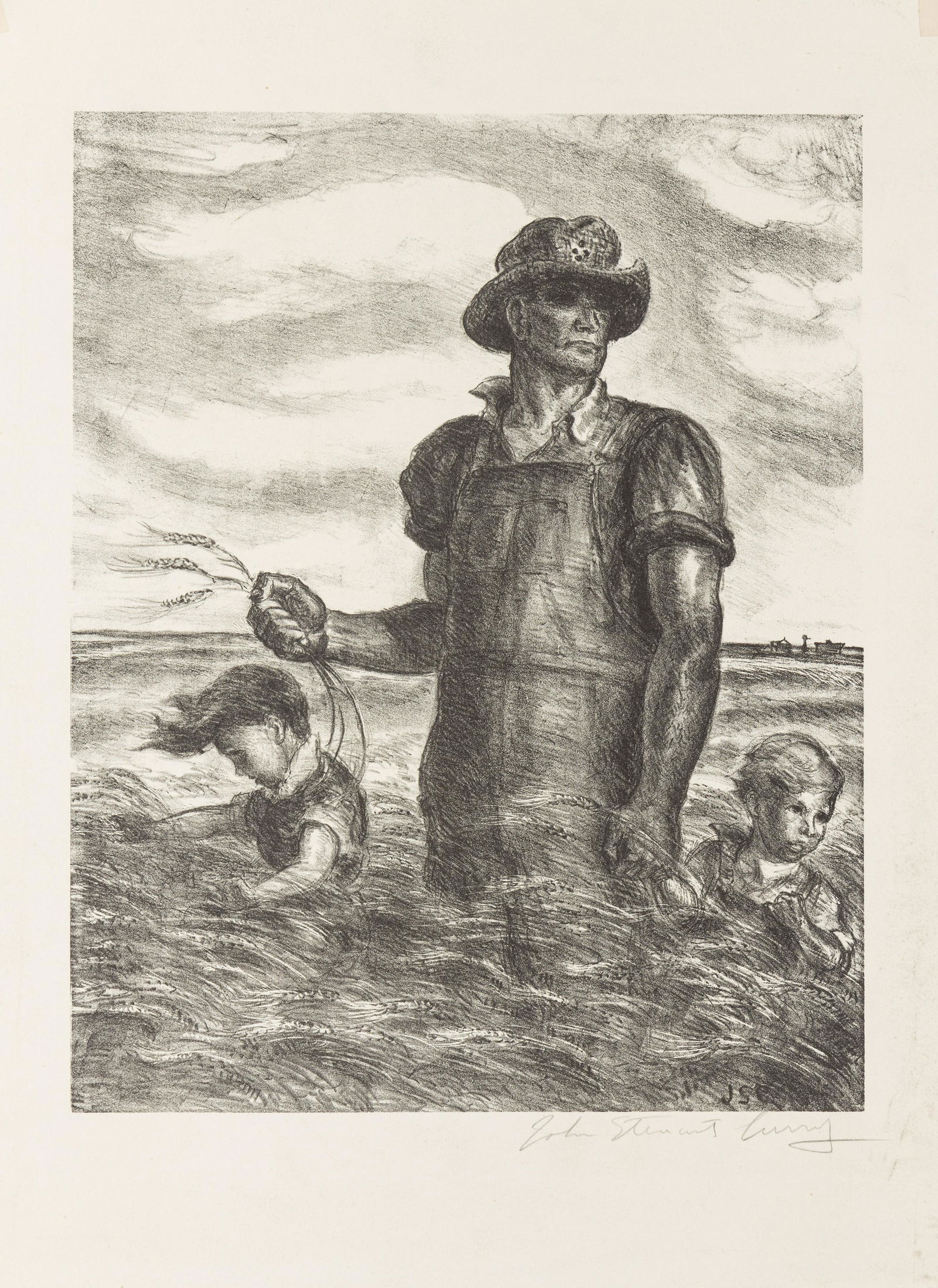 John Steuart Curry (American, 1897–1946) Our Good Earth, 1942 (1 of 5)