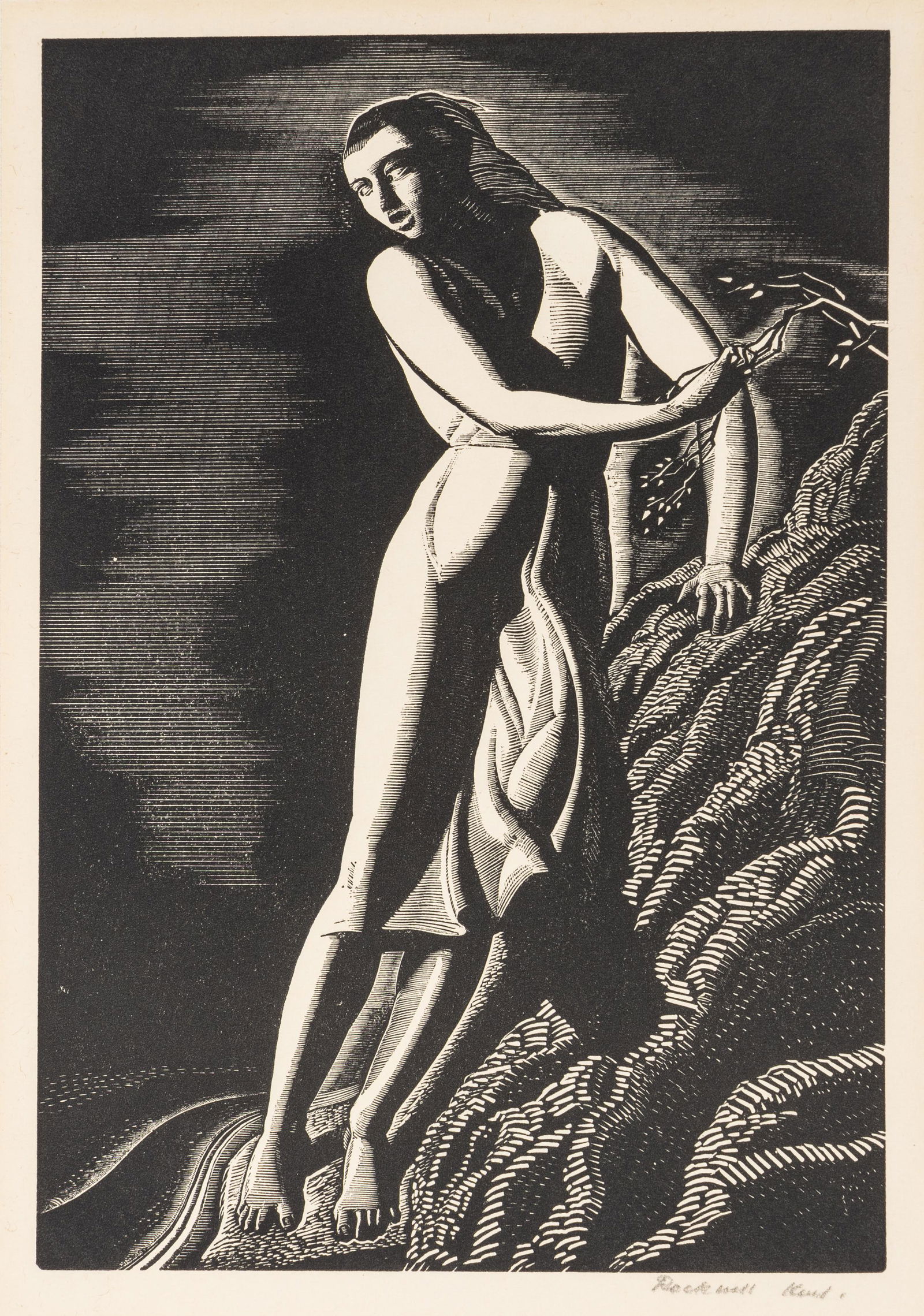 Rockwell Kent (American, 1882–1971) The Precipice, 1927 (1 of 4)