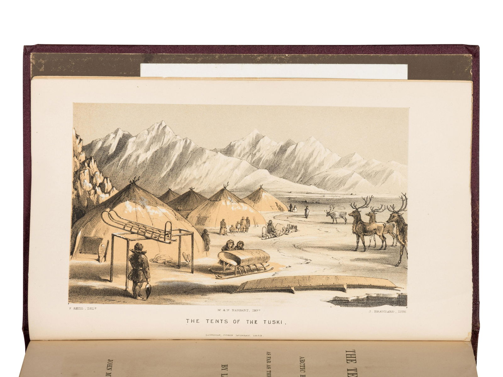 HOOPER, William Hulme (1827-1854). Ten Months among The Tents of the Tuski, with incidents of an (1 of 2)