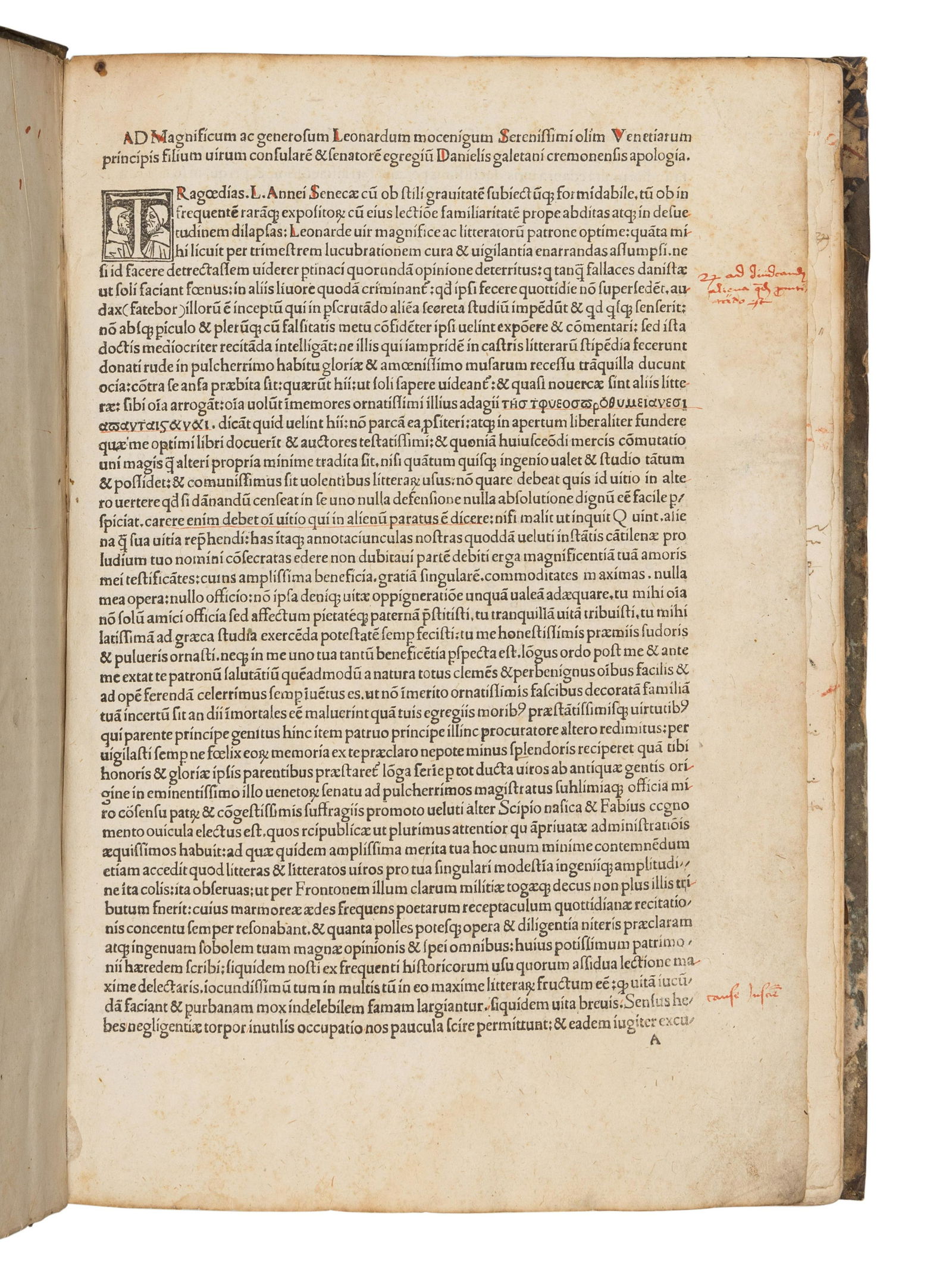 SENECA, Lucius Annaeus (the younger, ca. 4 B.C./1 A.D.- 65 A.D.). Tragoediae. Commentary by Gelius (1 of 1)