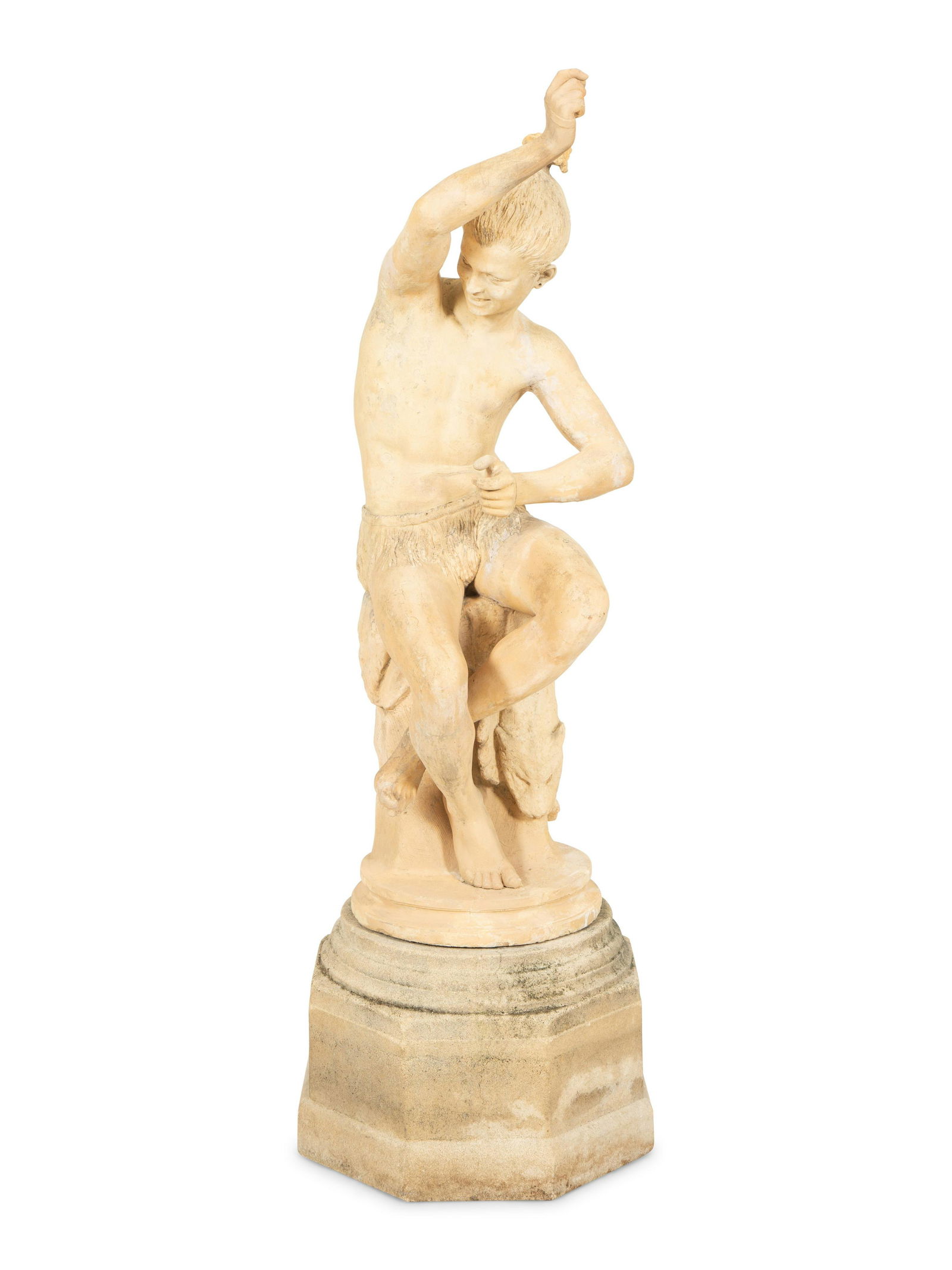 A Terracotta Sculpture of Tahitian Boy (1 of 5)