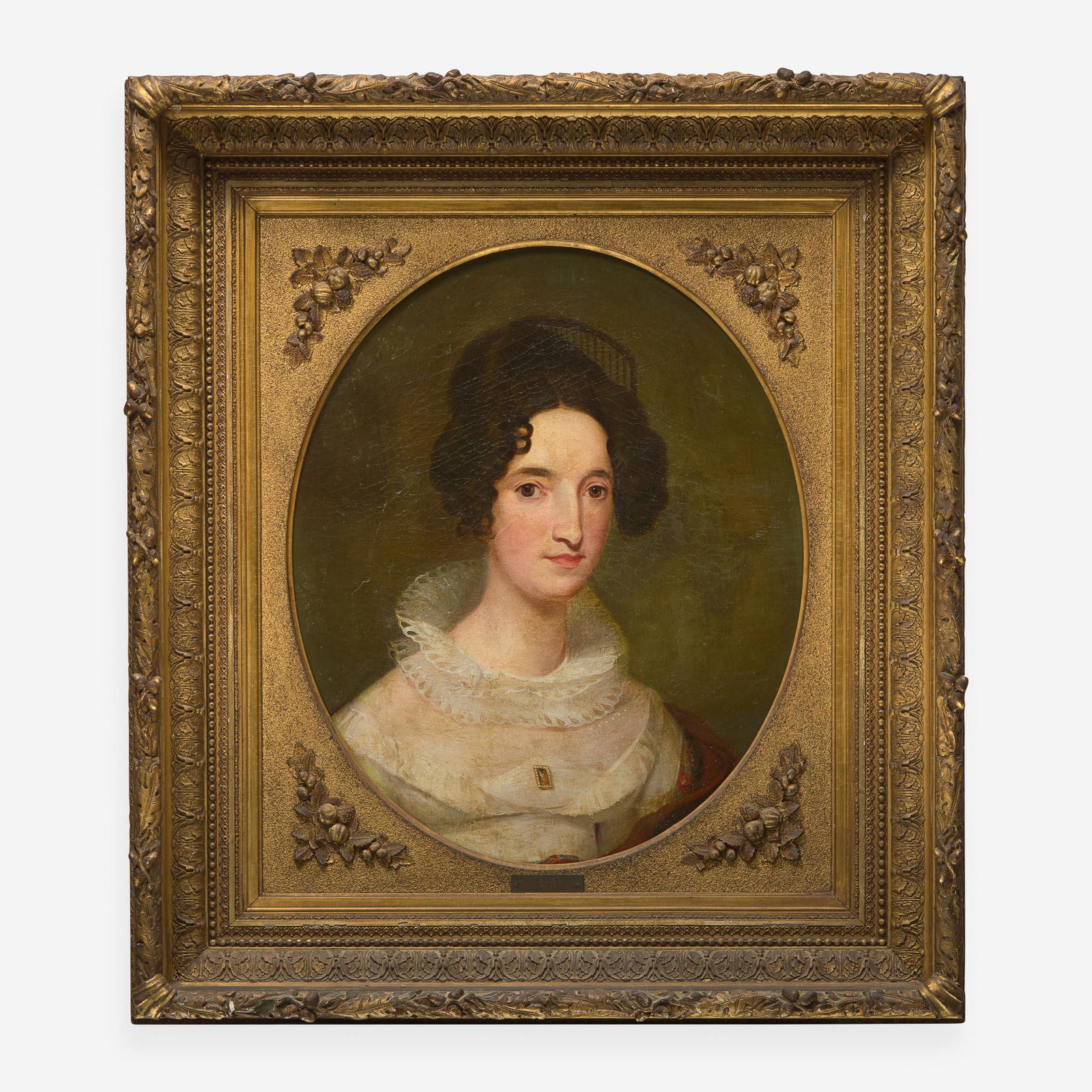 Thomas Sully (1783-1872) Portrait of Miss Anne Caroline Coleman (1796-1819): Thomas Sully (1783-1872) Portrait of Miss Anne Caroline Coleman (1796-1819) Oil on canvas, framed. (23 in. x 19 1/2 in. (sight))Qty: (1) Provenance By descent in the Morris-Rawle fam