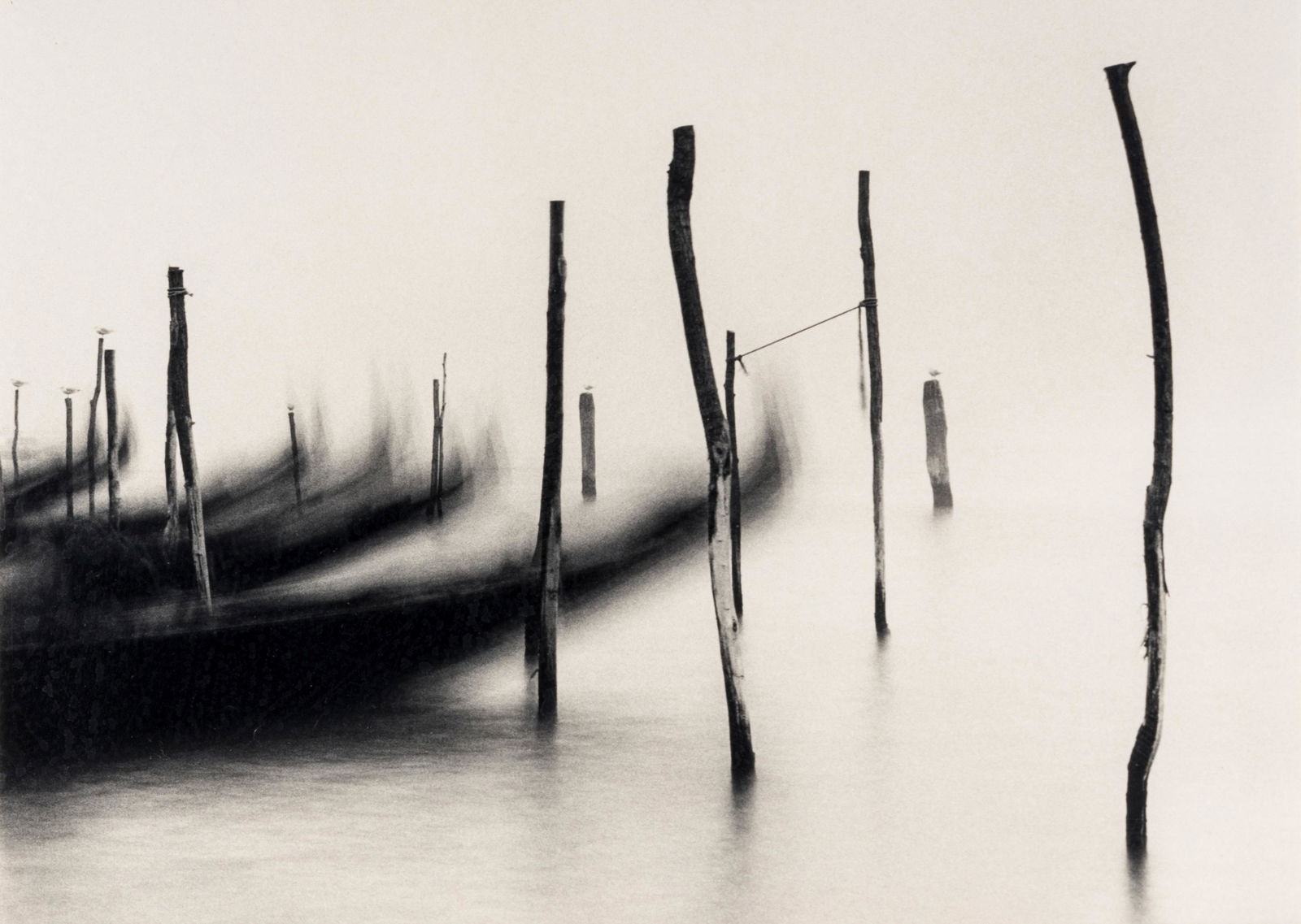 Michael Kenna (born 1953) Gondolas, Venice, Italy, 1980 (1 of 7)