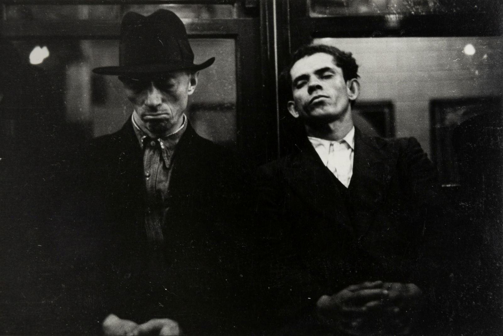 Walker Evans (1903-1975)  Subway Portrait, 1941 (1 of 6)
