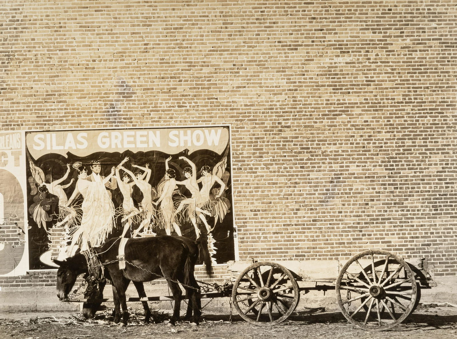Walker Evans (1903-1975) Mule Team in Mississippi, 1937: Walker Evans (1903-1975) Mule Team in Mississippi, 1937 Gelatin silver print, printed later, titled, dated, numbered 'III 384' in an unknown hand in pencil and Lunn credit stamp on the verso. image/ s