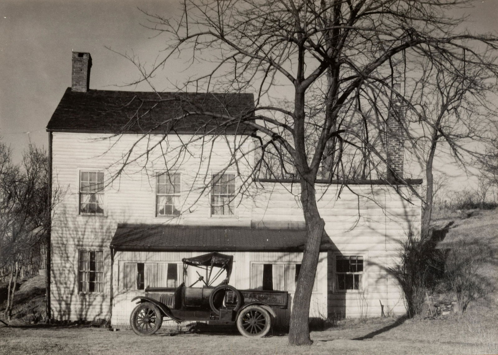 Walker Evans (1903-1975)  Westchester, New York, Farmhouse, 1936 (1 of 2)