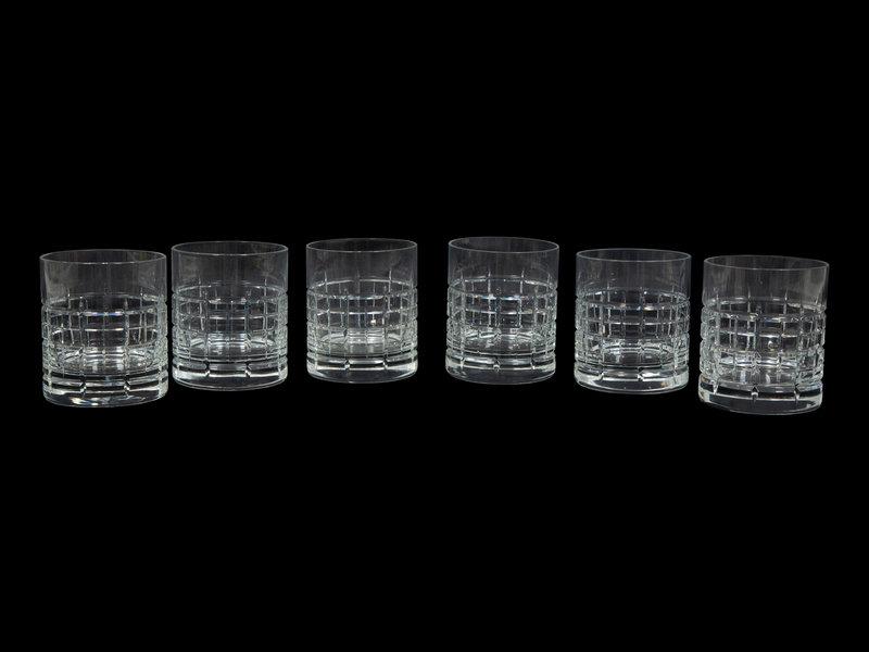 A Set of Six Waterford Marquis Old Fashioned Glasses: A Set of Six Waterford Marquis Old Fashioned Glasses 20th Century Height 3 7/8 inches. Property from the Collection of Carl Moore, Hillsboro Beach, Florida