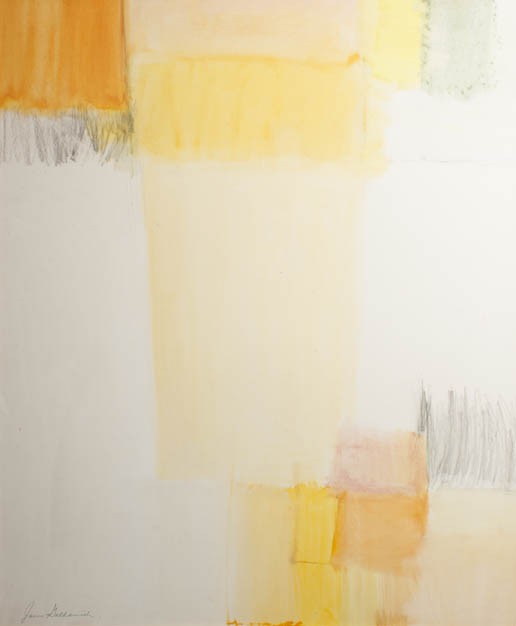 Joan Goldsmith, (American, 20th century), Abstract: Joan Goldsmith (American, 20th century) Abstract mixed media on paper signed Joan Goldsmith (lower right) 41 x 35 inches. Property from the Collection of a Lady, Palm Beach, Florida