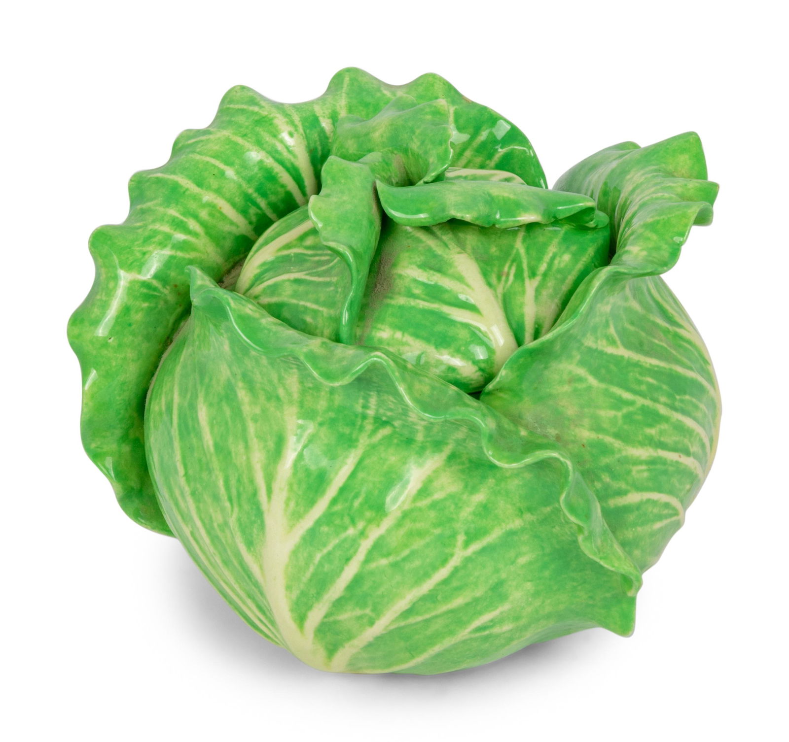 A Dodie Thayer Lettuce Ware Small Tureen (1 of 4)