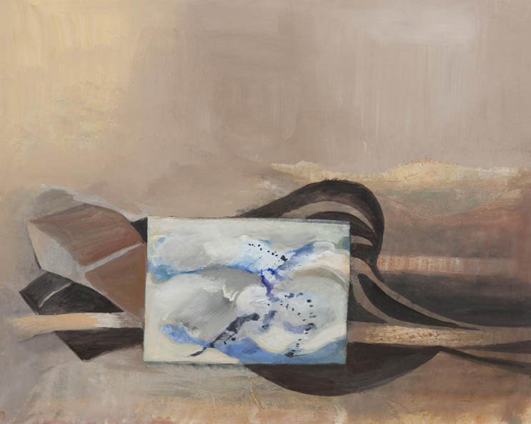 Suzanne Martyl, (American, b. 1918), Abstract Com: Suzanne Martyl (American, b. 1918) Abstract Composition oil on canvas 18 x 24 inches.