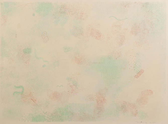 Robert Natkin, (American, 1930-2010), Intimate Li: Robert Natkin (American, 1930-2010) Intimate Lighting II, 1972 lithograph edition 36/150, signed Natkin, and dated (lower right) 21 1/2 x 29 1/2 inches.