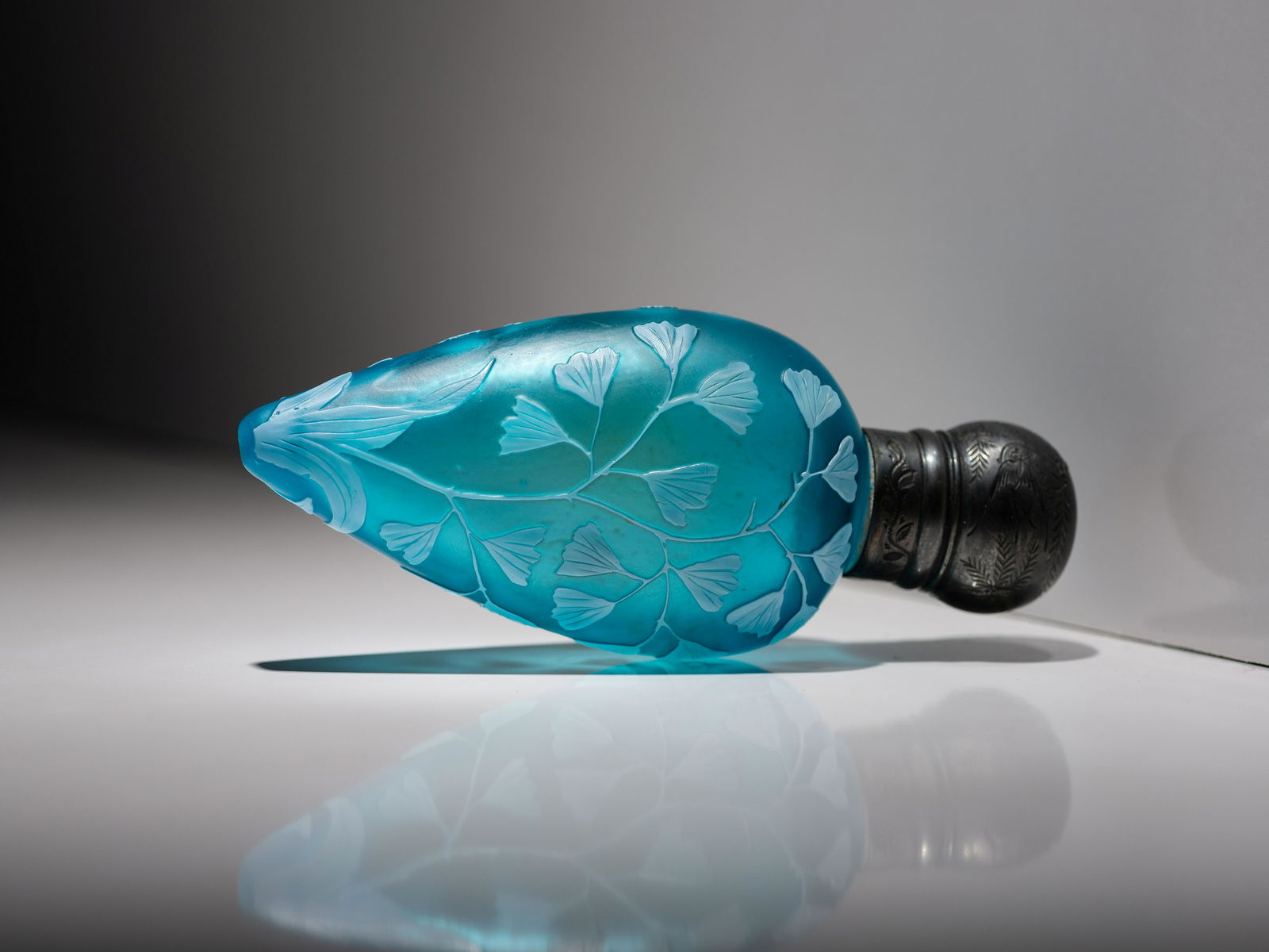 Attributed to Thomas Webb & Sons English, Early 20th Century Scent Bottle (1 of 3)