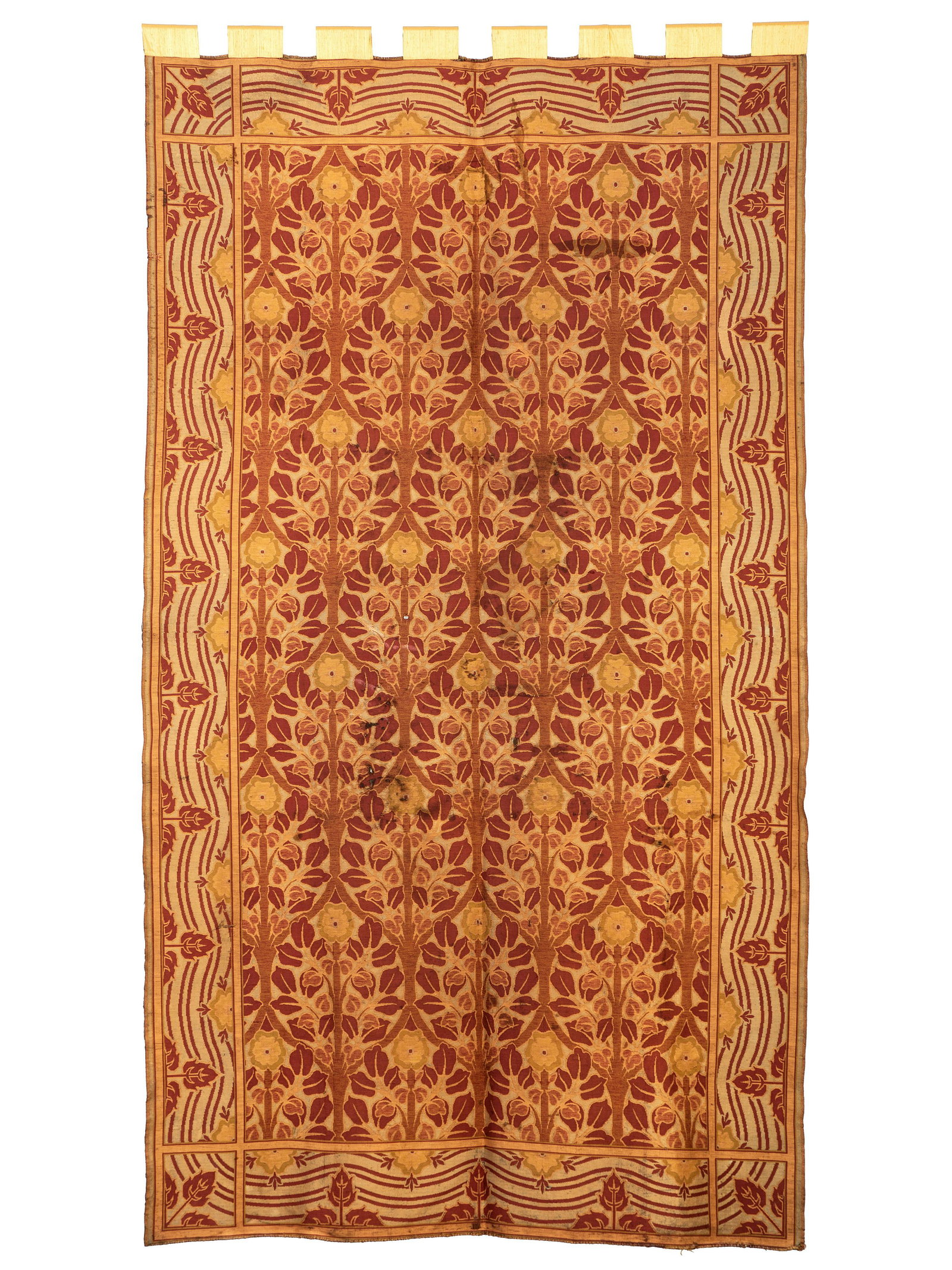 Attributed to Alexander Morton & Co. Scottish, Late 19th Century Art Nouveau Wall Hanging possibly (1 of 5)