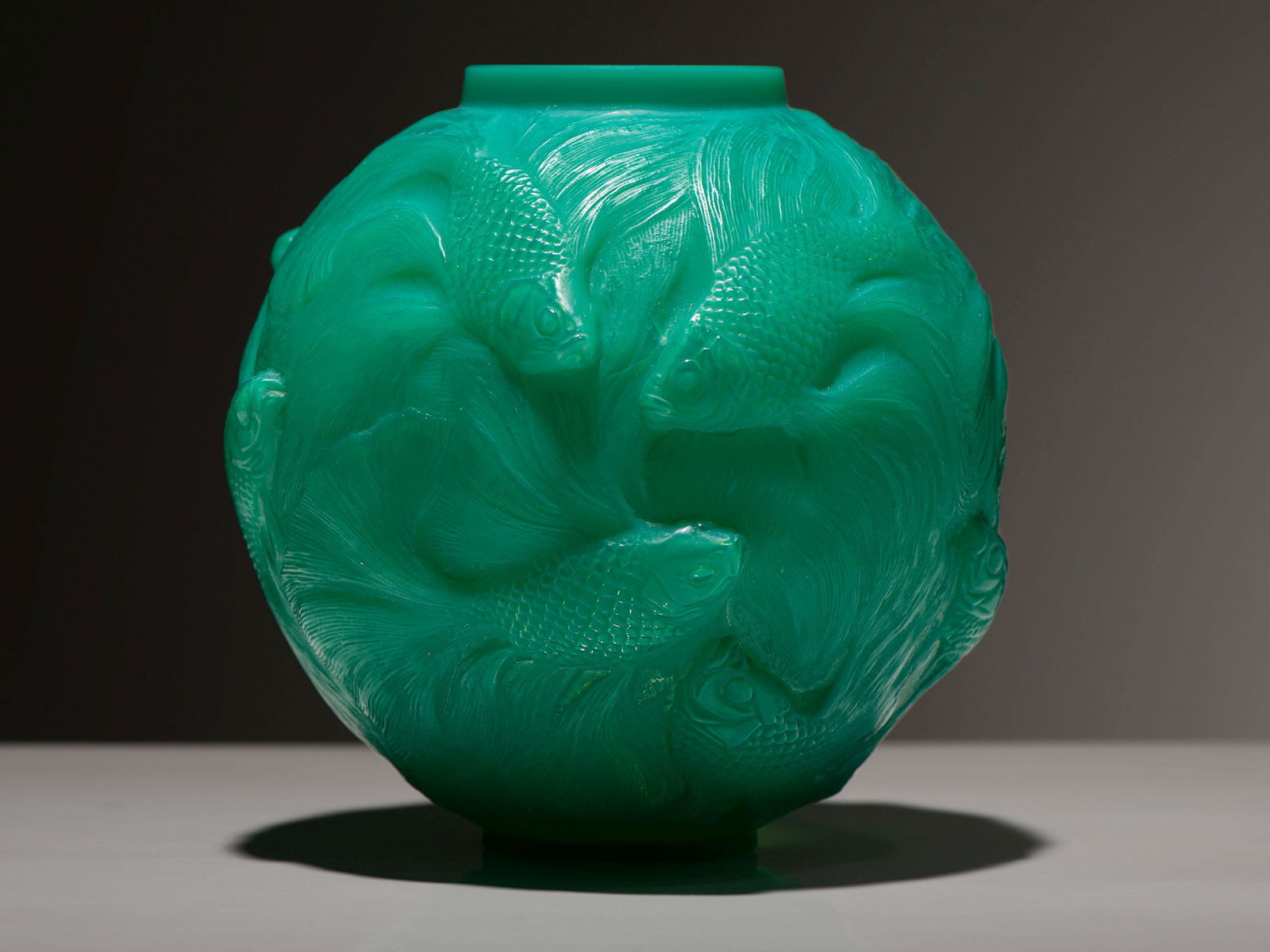 René Lalique (French, 1860-1945) Formose Vase (1 of 5)