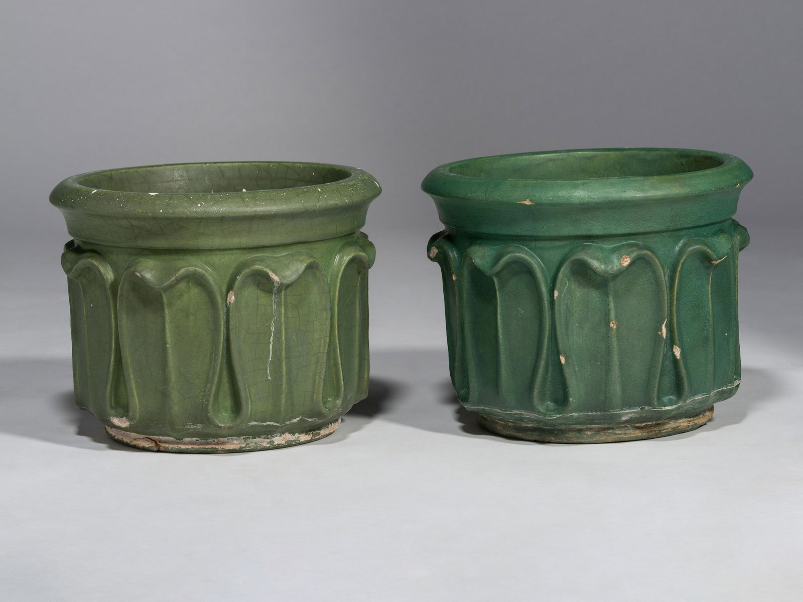 Rookwood Pottery American Two Matte Glazed Architectural Jardinières, 1905 (1 of 8)